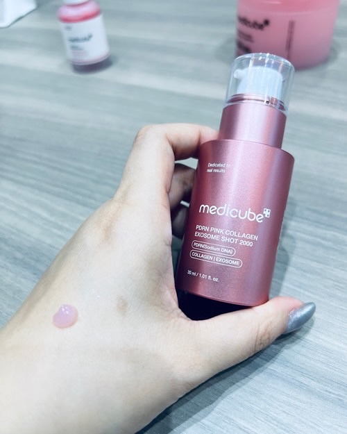 PDRNピンクアンプル PDRN 10,000ppm配合/MEDICUBE/美容液を使ったクチコミ（2枚目）