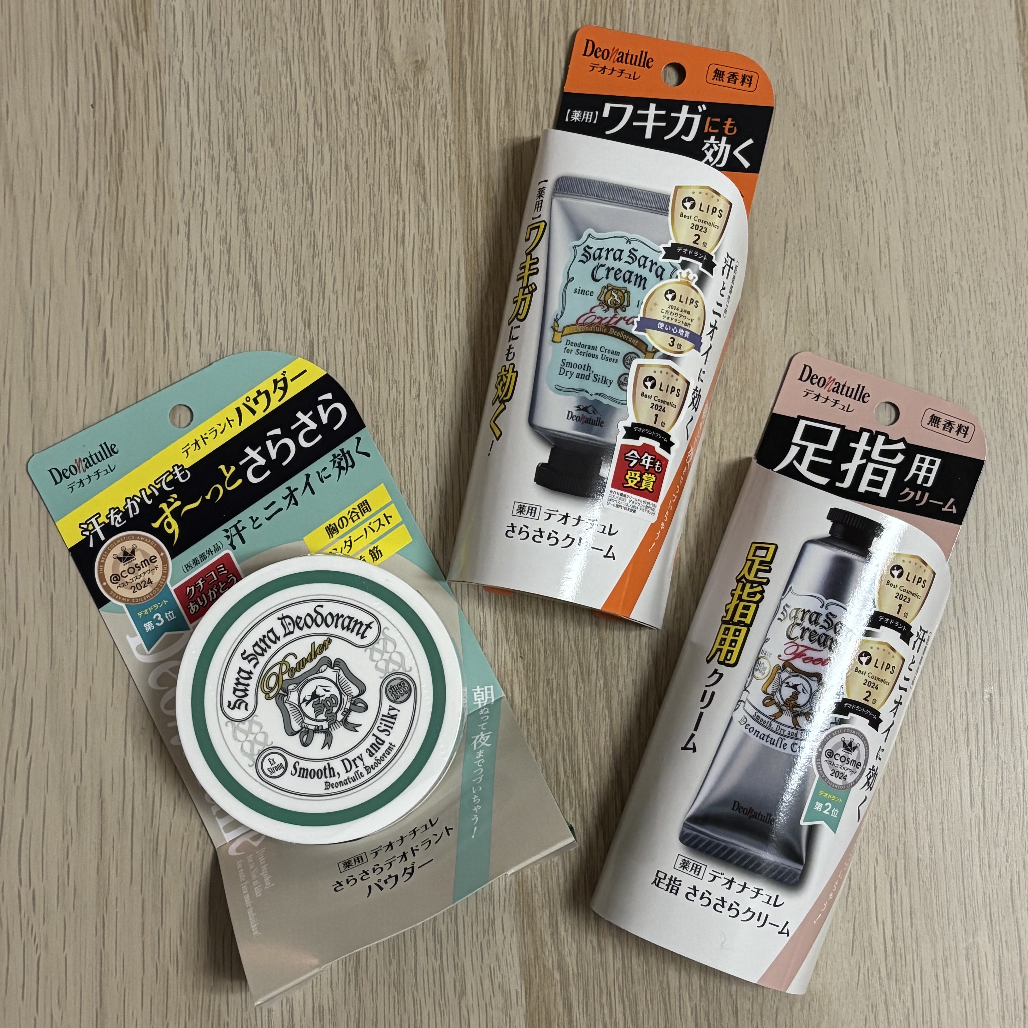 薬用さらさらデオドラントパウダー/デオナチュレ/デオドラント・制汗剤を使ったクチコミ（1枚目）