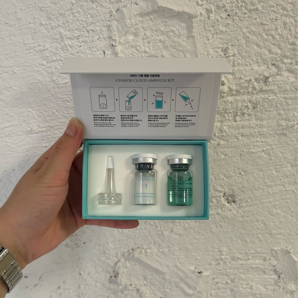 クラウドアンプル 1week キット/CHARDE/美容液を使ったクチコミ（3枚目）