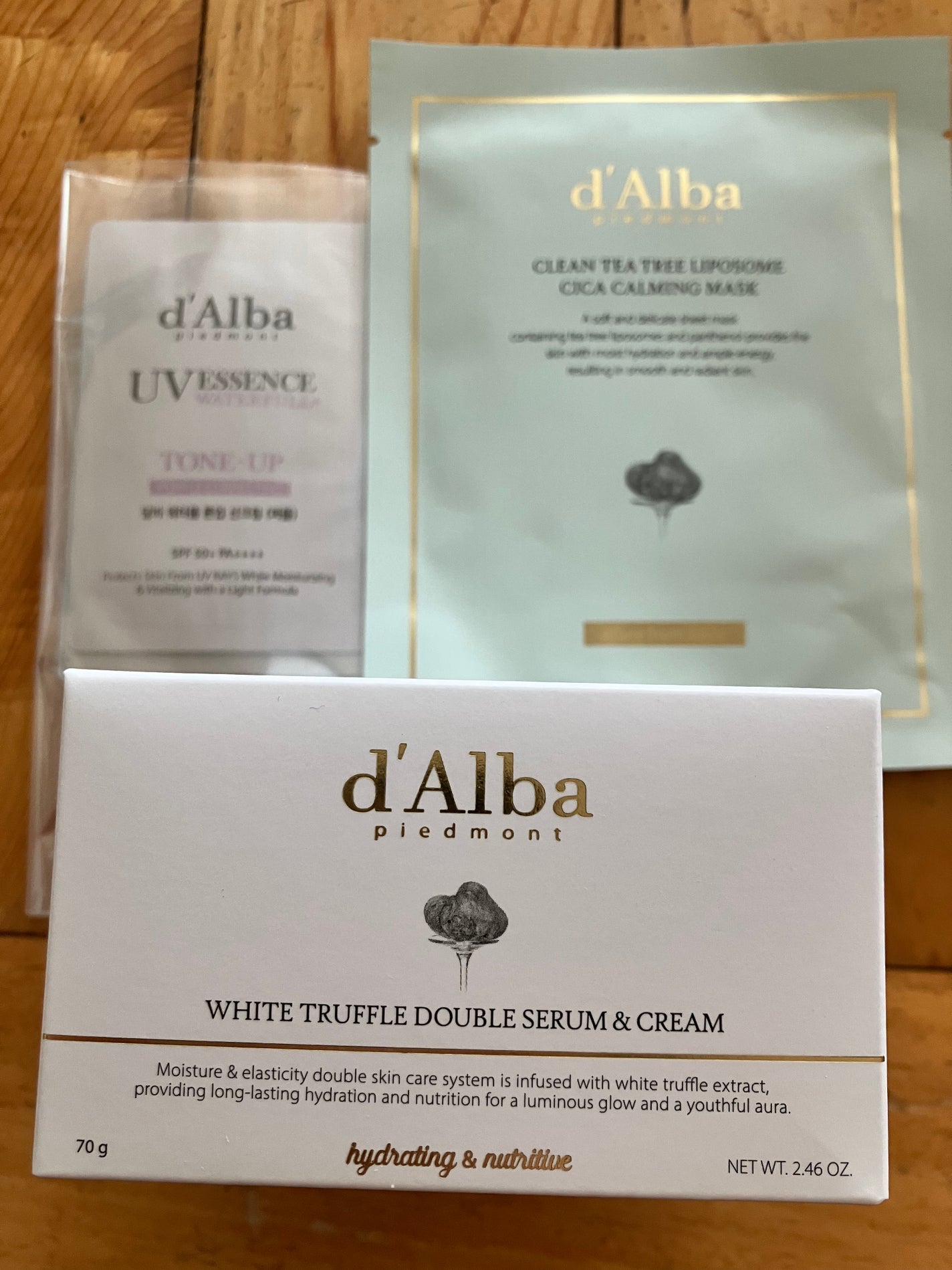 ホワイトトリュフダブルセラムアンドクリーム/ダルバ/フェイスクリームを使ったクチコミ(2枚目)