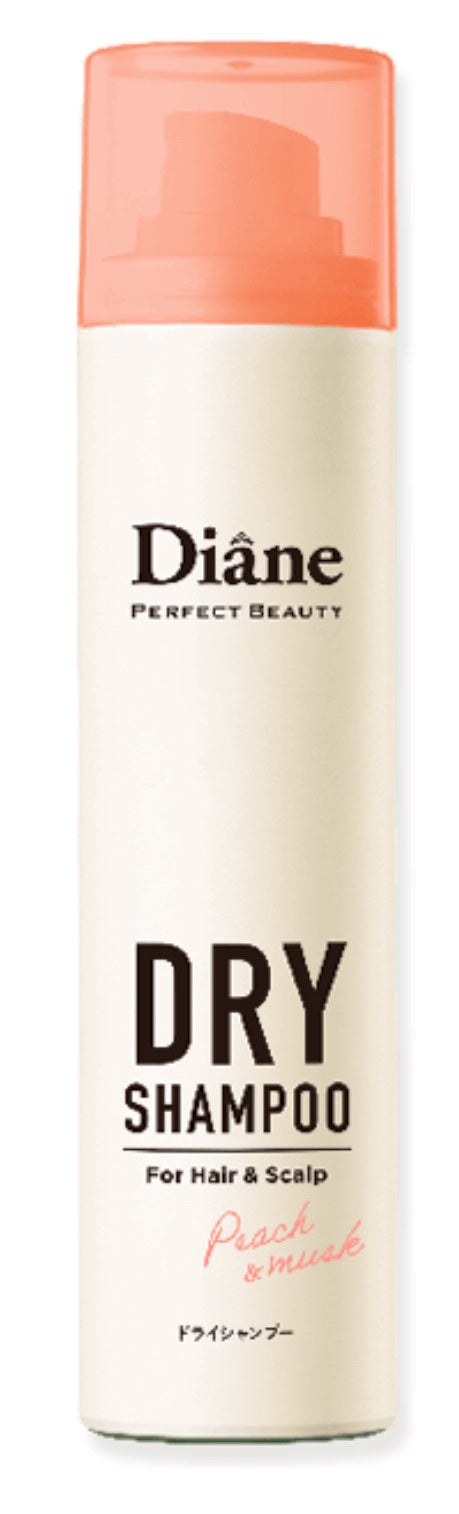 パーフェクトビューティー ドライシャンプー ピーチ&ムスクの香り/ダイアン/ドライシャンプーを使ったクチコミ(1枚目)
