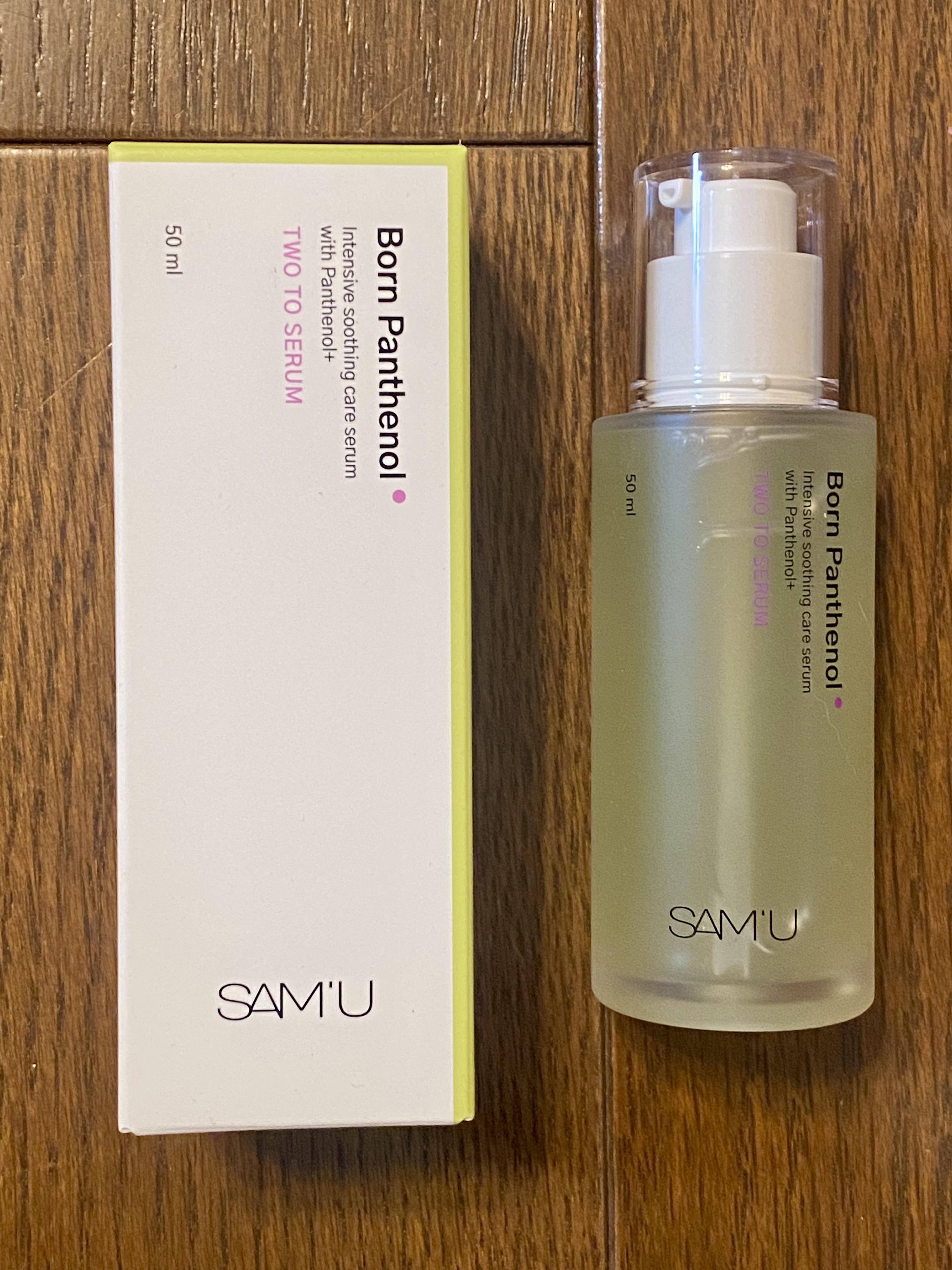 ボーンパンテノールトゥートゥーセラム/SAM'U/美容液を使ったクチコミ（2枚目）