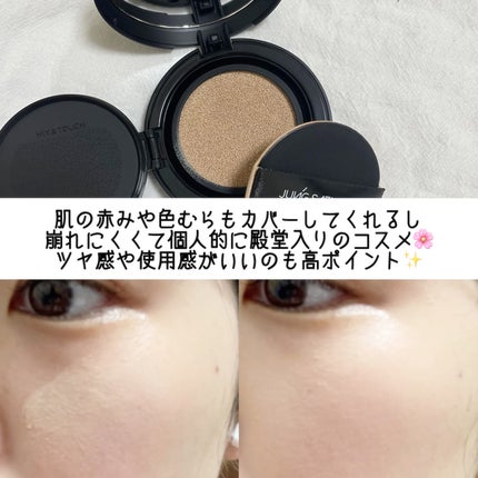 セラムフィット フルカバー グロークッション V1/ByUR/クッションファンデーションを使ったクチコミ(3枚目)