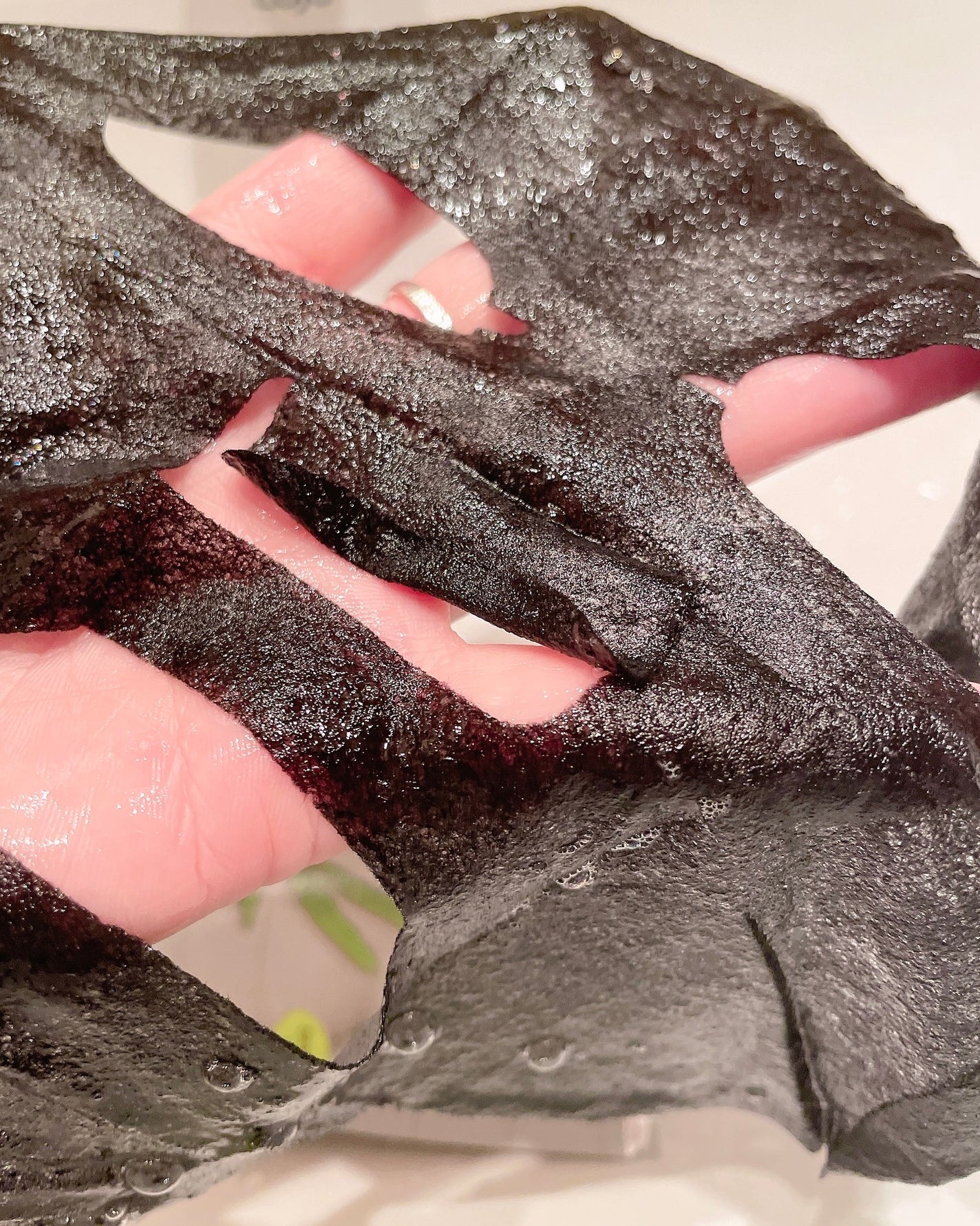 バンブーチャコール90%フレッシュマスク/BRING GREEN/シートマスク・パックを使ったクチコミ(3枚目)