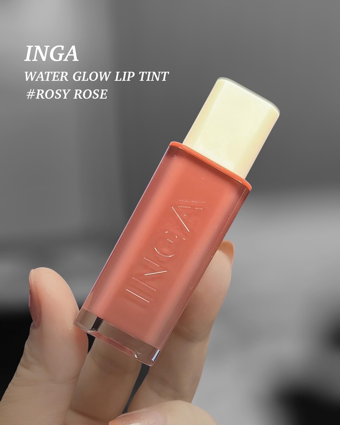 ウォーターグローリップティント 03 ロージーローズ（Rosy Rose）/INGA/リップティントを使ったクチコミ（1枚目）
