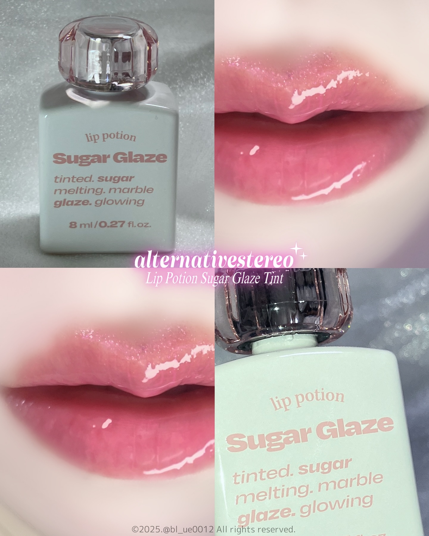 リップポーション シュガーグレーズティント/alternativestereo/リップティントを使ったクチコミ（1枚目）