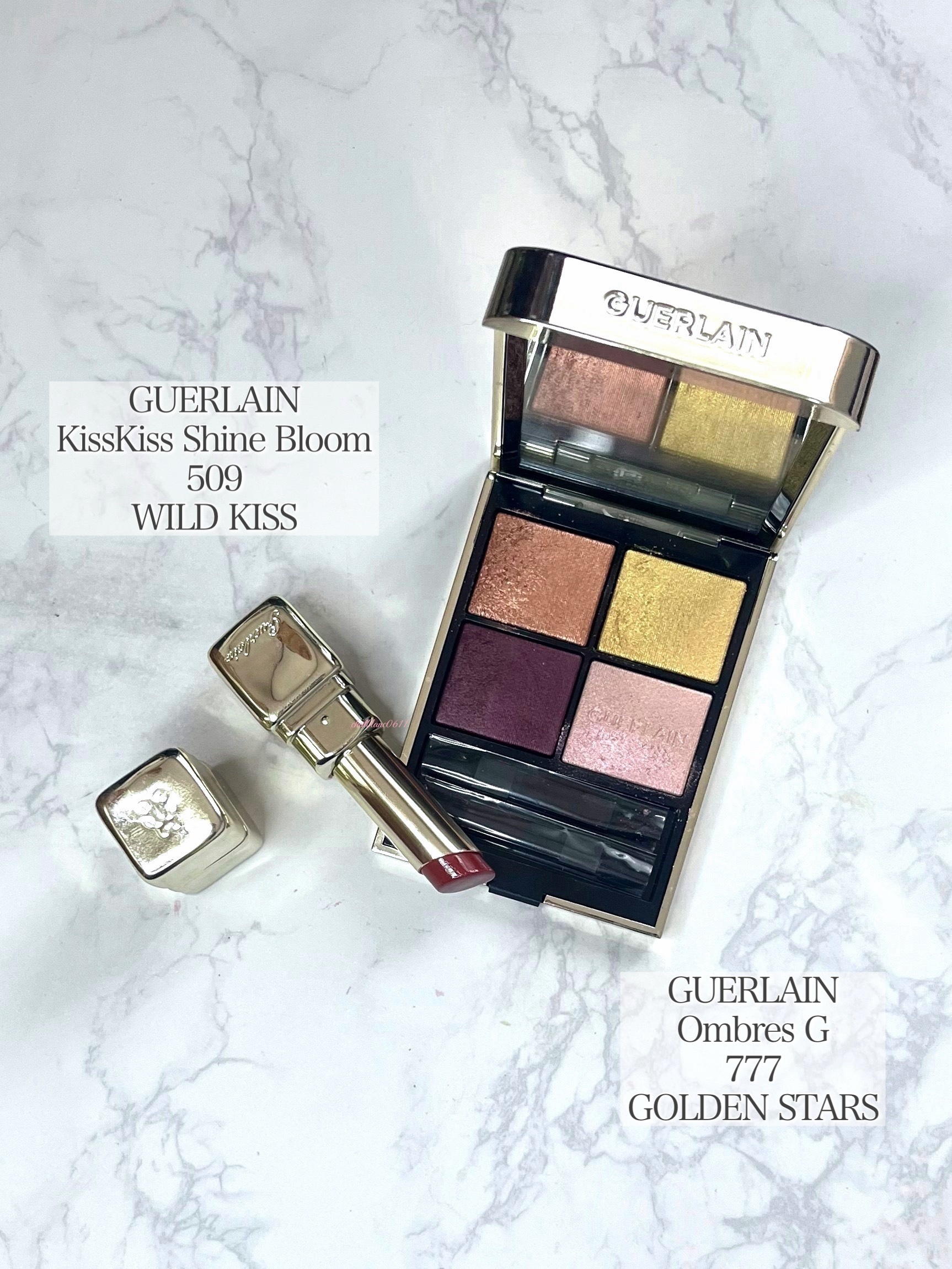 キスキス シャイン ブルーム/GUERLAIN/口紅を使ったクチコミ（3枚目）