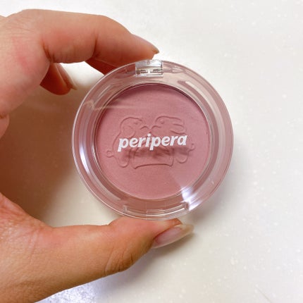 ピュア ブラッシュド サンシャイン チーク/PERIPERA/パウダーチークを使ったクチコミ(1枚目)