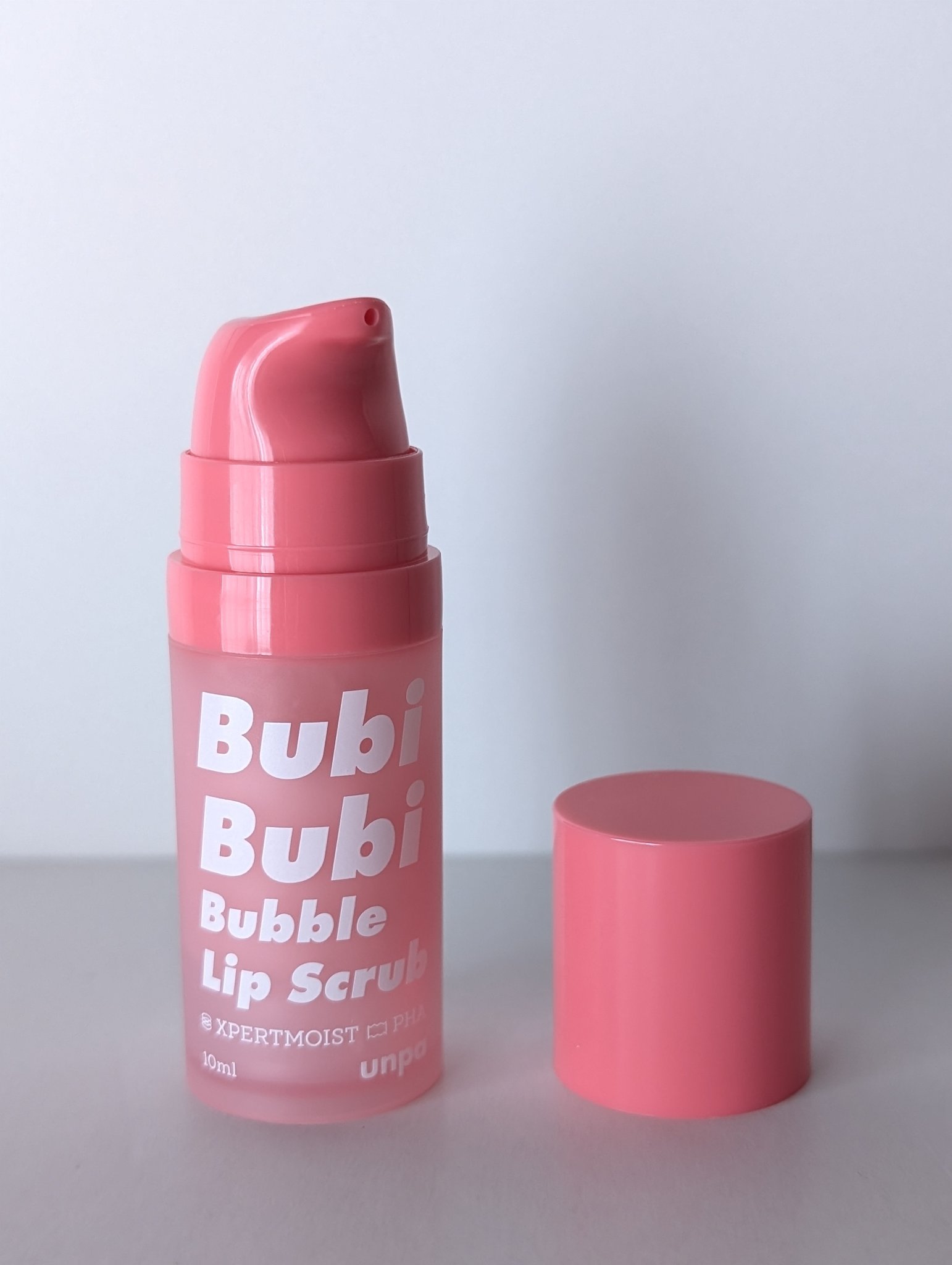 ブビブビ バブルリップスクラブ/unpa/リップスクラブを使ったクチコミ（3枚目）