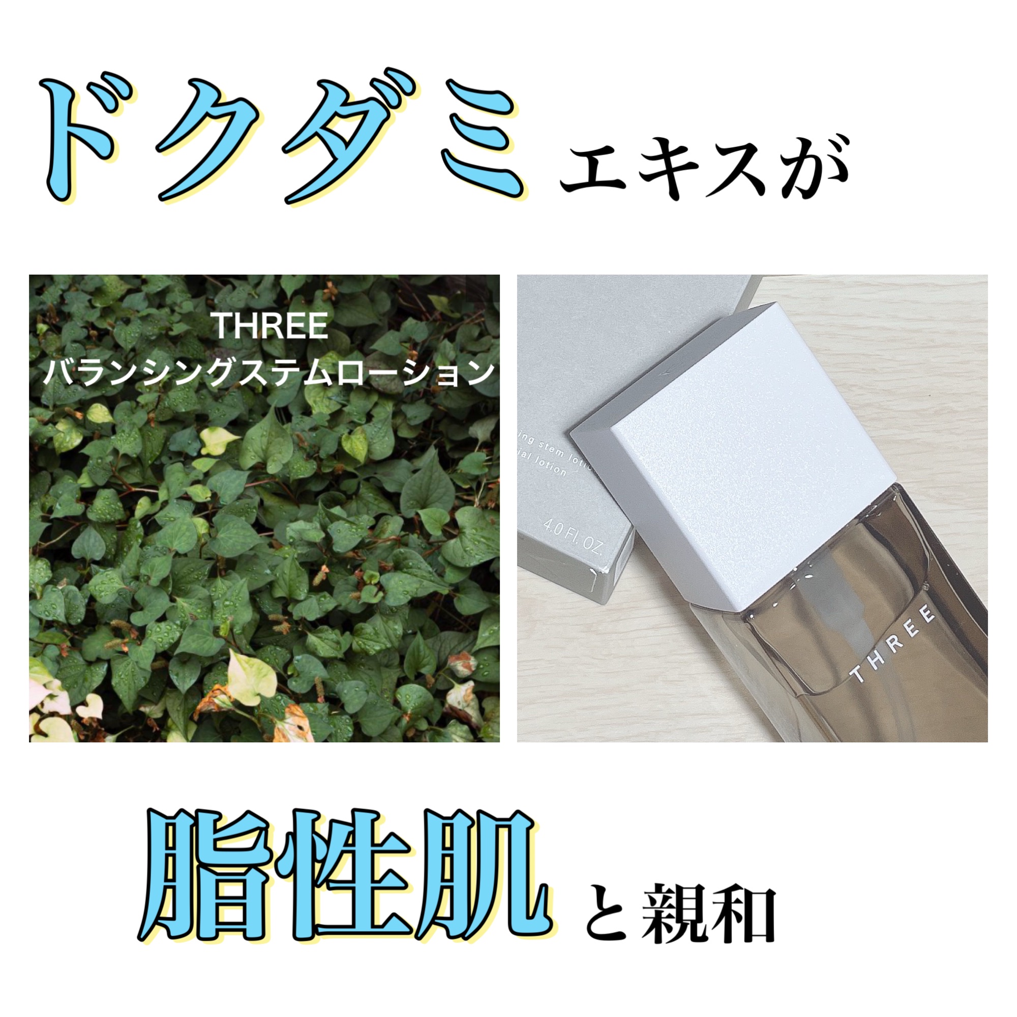 バランシングステム ローション/THREE/化粧水を使ったクチコミ（1枚目）