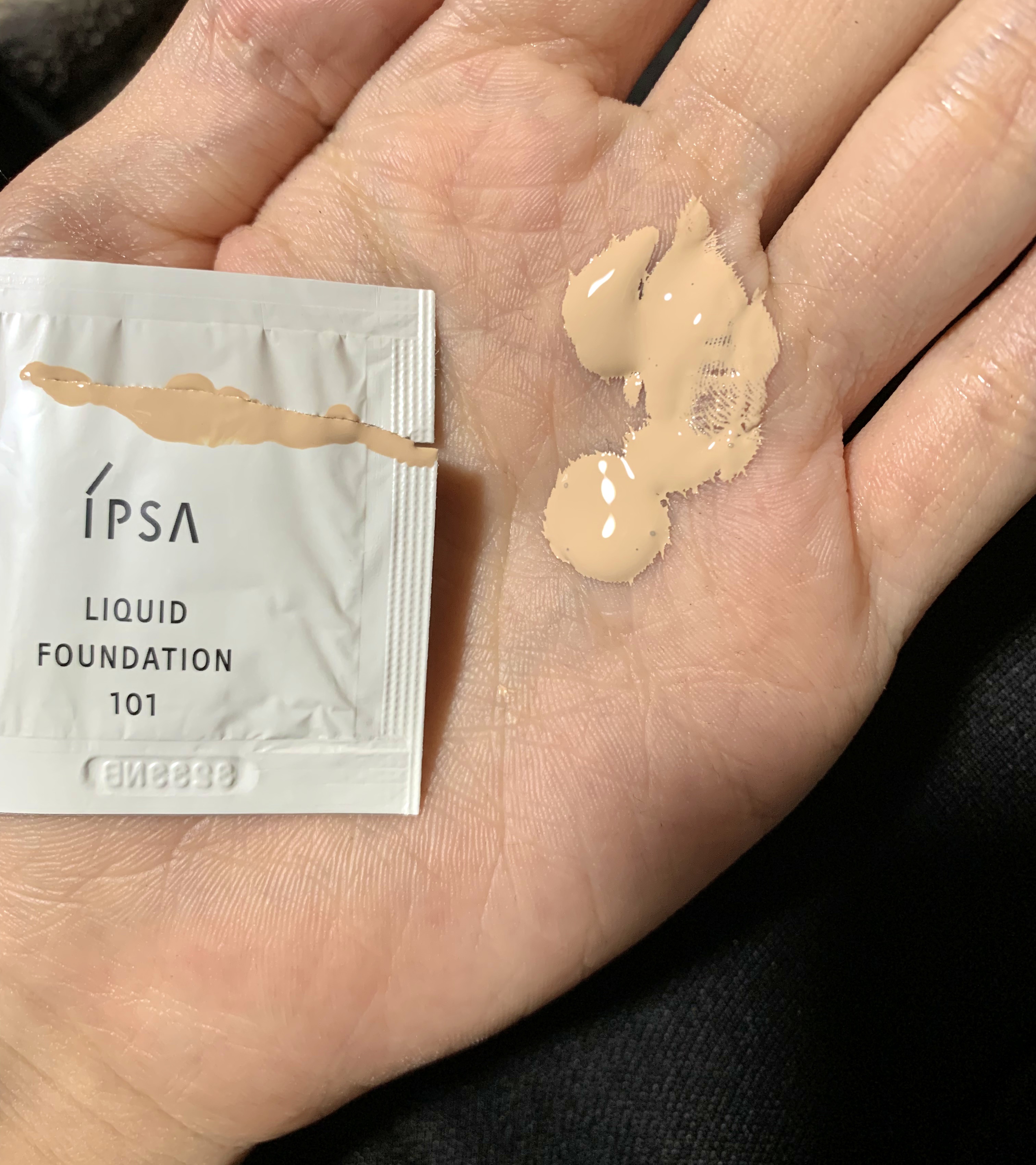 リキッド ファウンデイションe/IPSA/リキッドファンデーションを使ったクチコミ（3枚目）