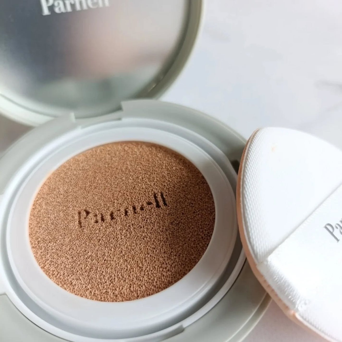 シカマヌ セラム イン マット クッション/parnell/クッションファンデーションを使ったクチコミ(3枚目)