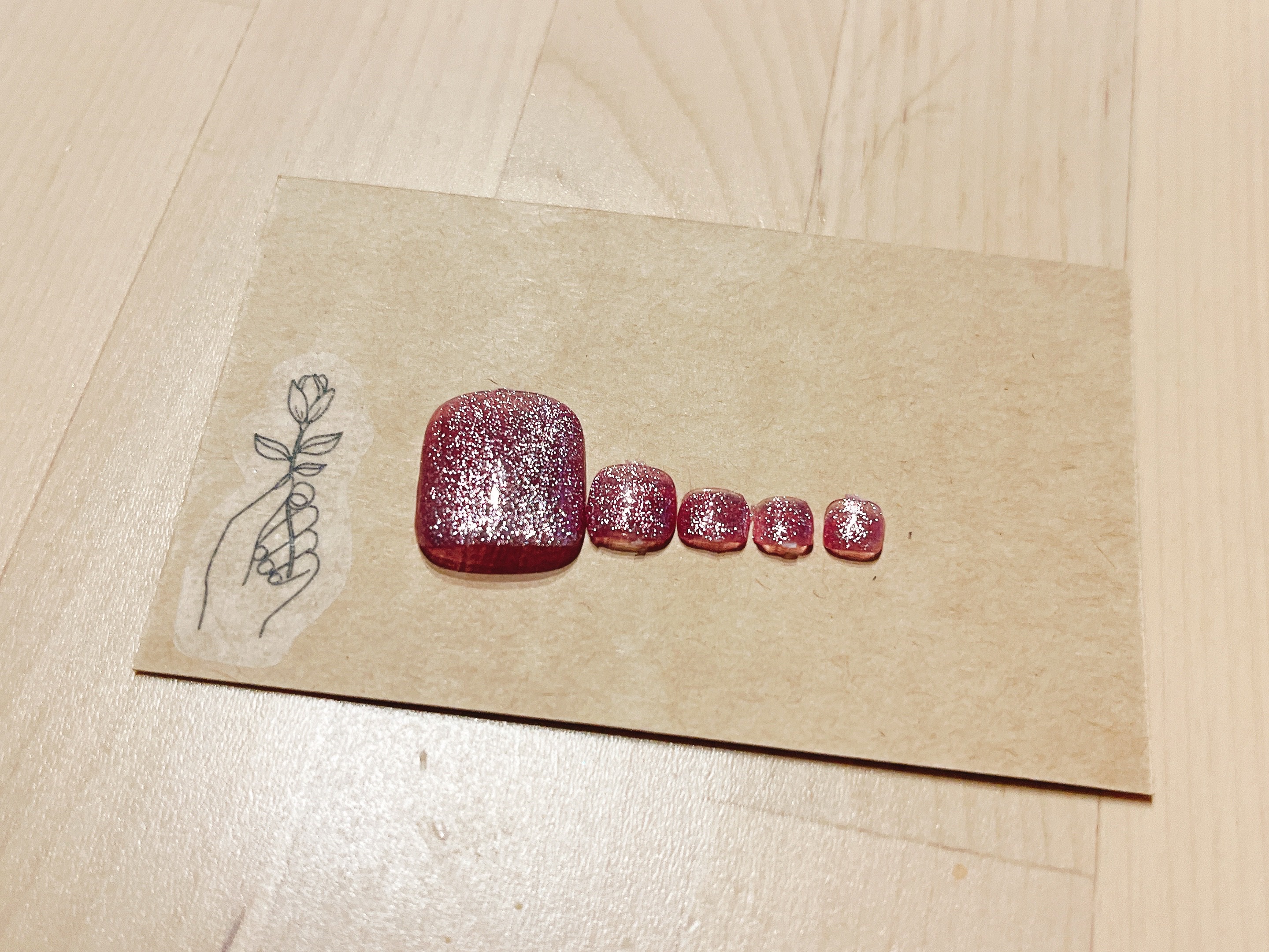 パルP マグアートジェル/parkikoi/ジェルネイルを使ったクチコミ（2枚目）