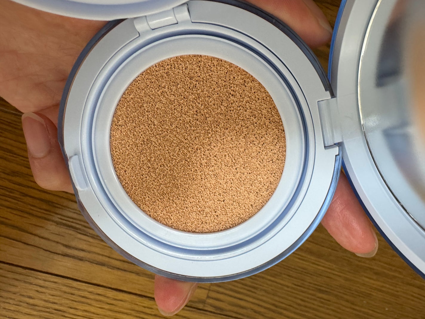 フィー クッションガラス ナチュラル/fwee/クッションファンデーションを使ったクチコミ(3枚目)