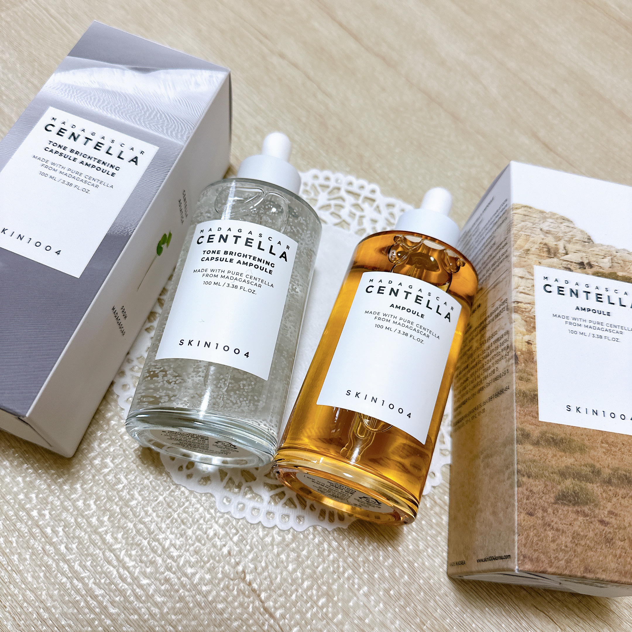 センテラ アンプル/SKIN1004/美容液を使ったクチコミ（2枚目）