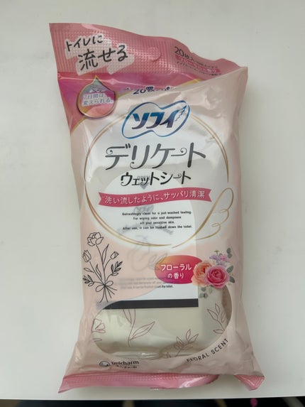 ソフィ デリケートウェットシート フレッシュフローラルの香り/ソフィ/デリケートゾーンケアを使ったクチコミ(1枚目)