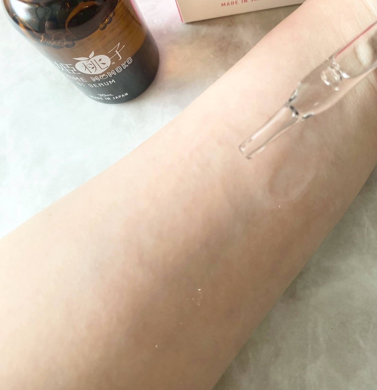 潤姫桃子S1美容液/潤姫桃子/美容液を使ったクチコミ（3枚目）