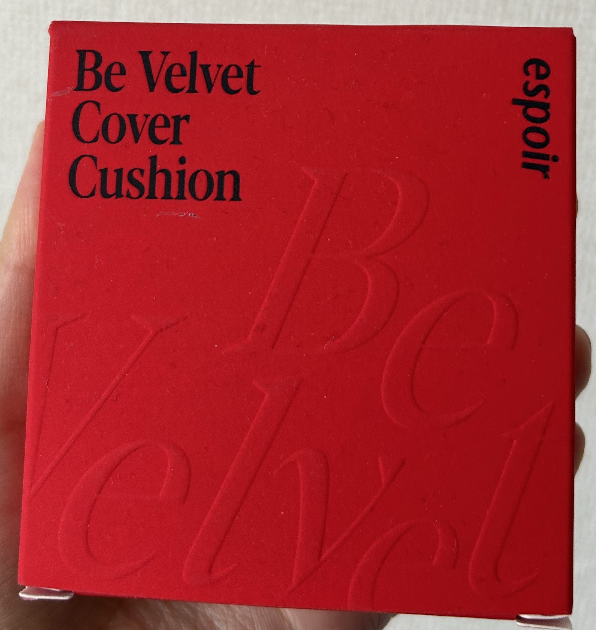 ビーベルベットカバークッション/espoir/クッションファンデーションを使ったクチコミ（1枚目）