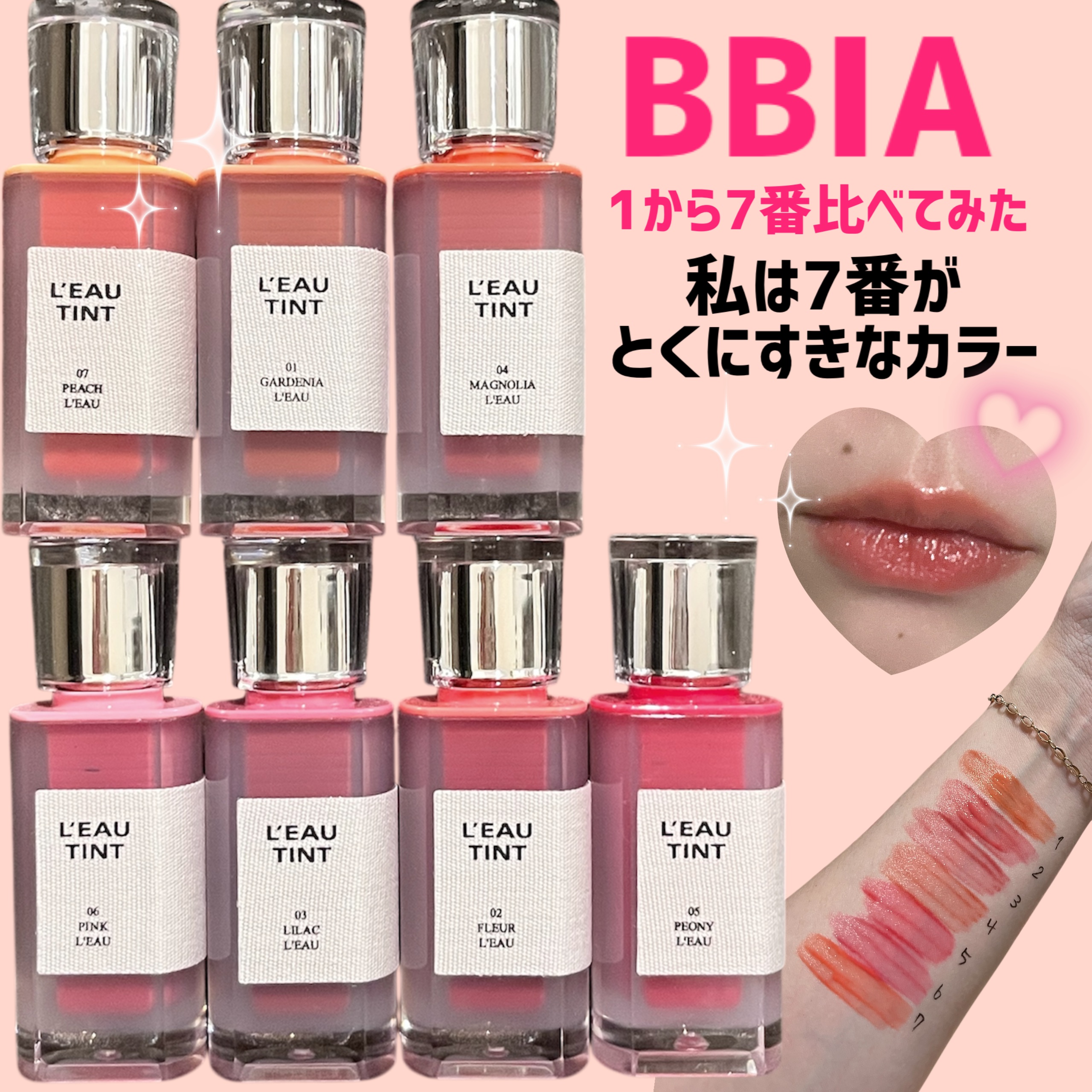 ローティント/BBIA/リップティントを使ったクチコミ（1枚目）