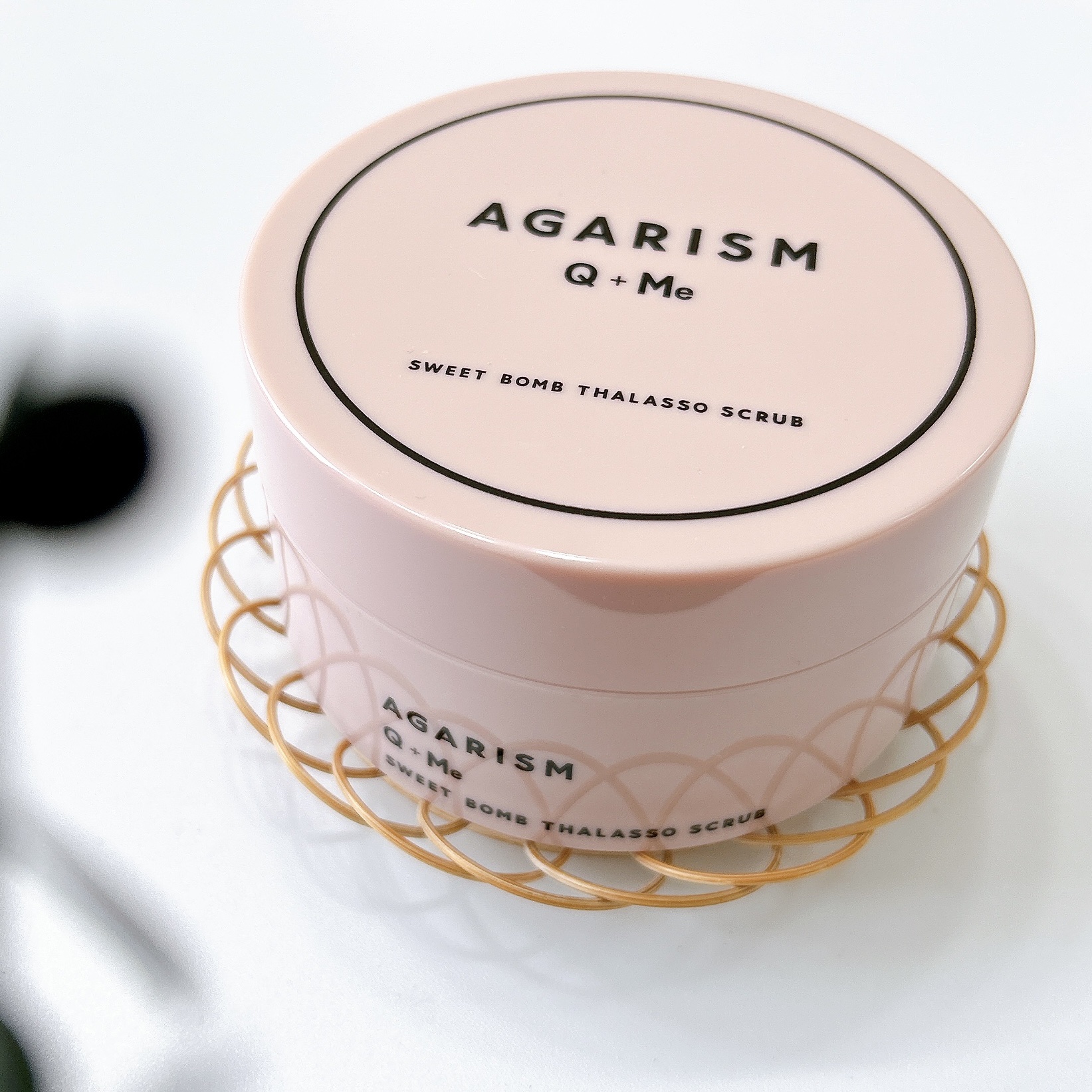 Q+Me スウィート ボム タラソ スクラブ/AGARISM/バスト・ヒップケアを使ったクチコミ（1枚目）