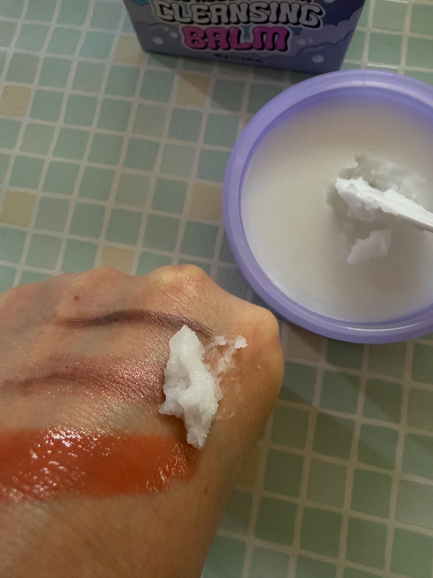 オールアバウトクリアクレンジングバーム/CHASIN'RABBITS/クレンジングバームを使ったクチコミ(4枚目)