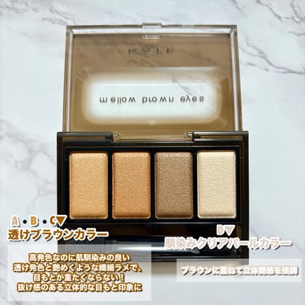 ケイト メロウブラウンアイズ/KATE/アイシャドウパレットを使ったクチコミ(3枚目)