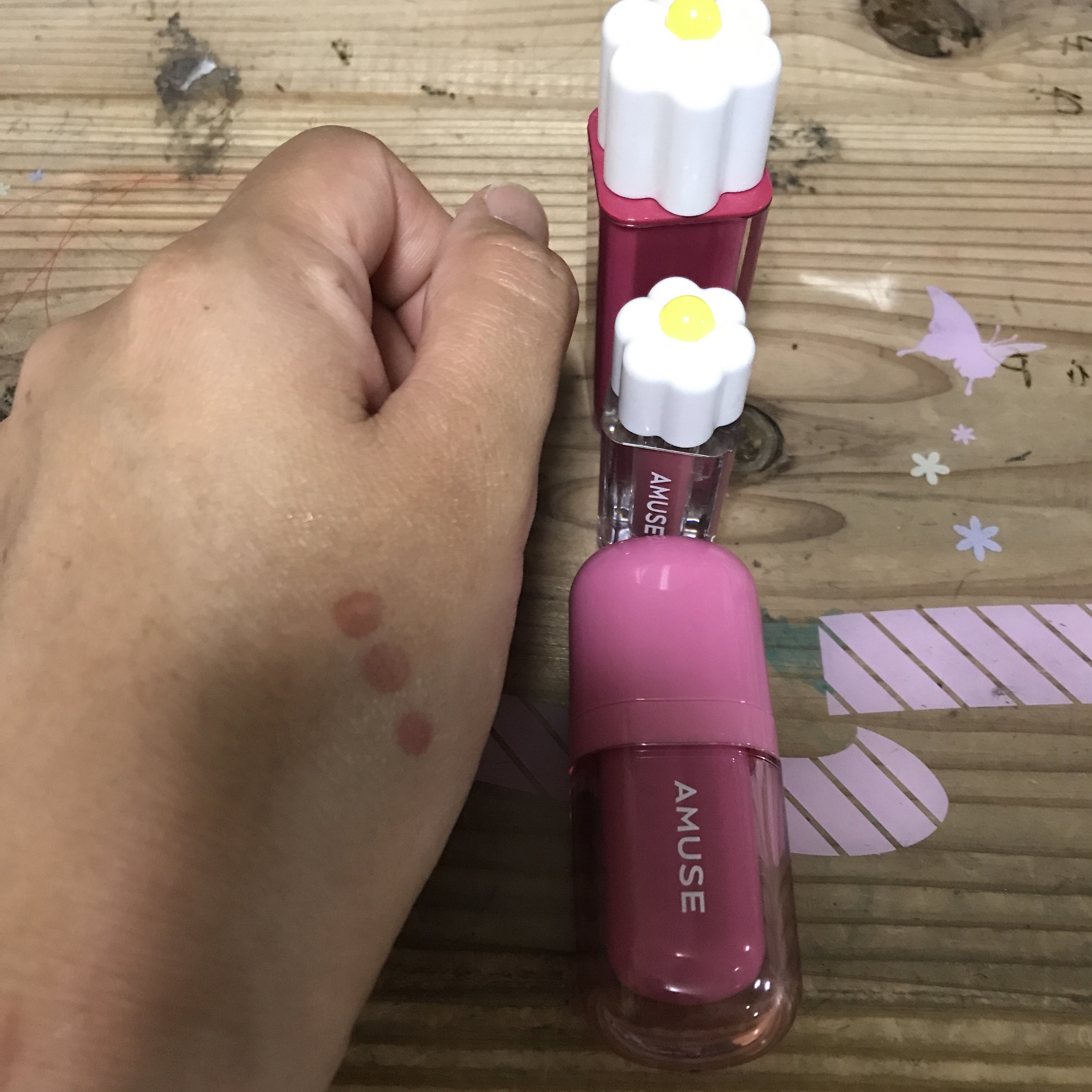 デューティント/AMUSE/リップティントを使ったクチコミ（3枚目）