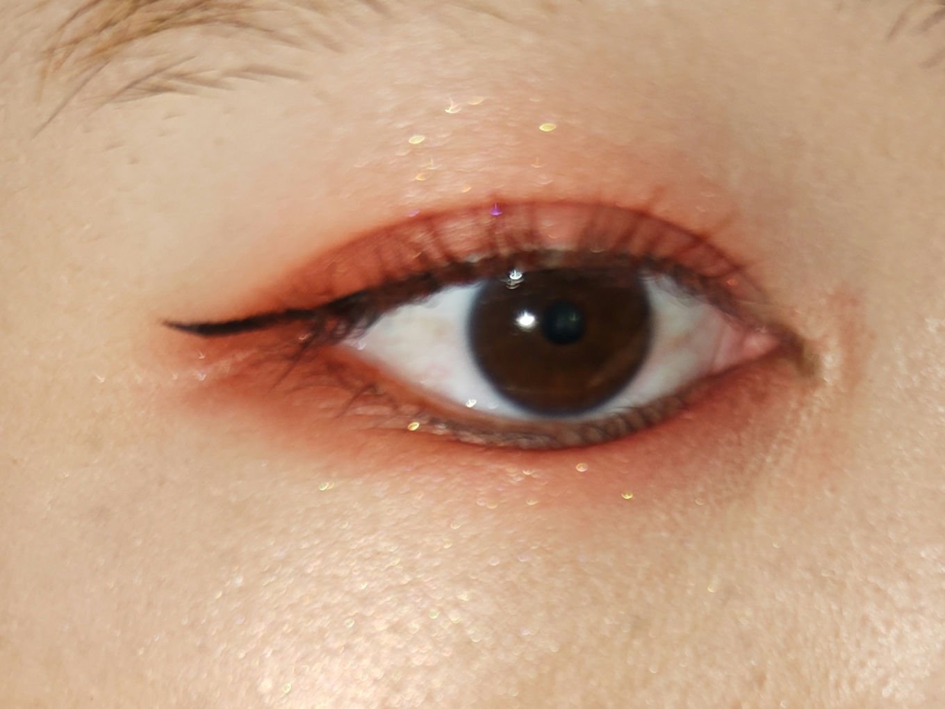  アディクション　ザ アイシャドウ プリズム 108PR Sunset Ember/ADDICTION/単色アイシャドウを使ったクチコミ（2枚目）