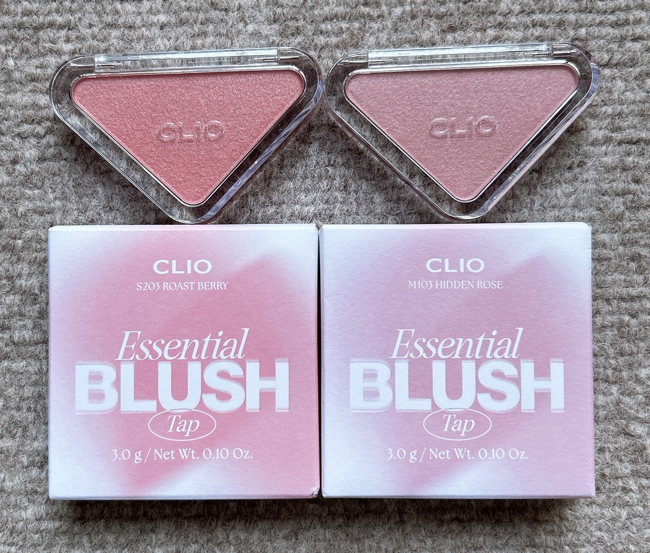 エッセンシャルブラッシュタップ/CLIO/パウダーチークを使ったクチコミ（3枚目）