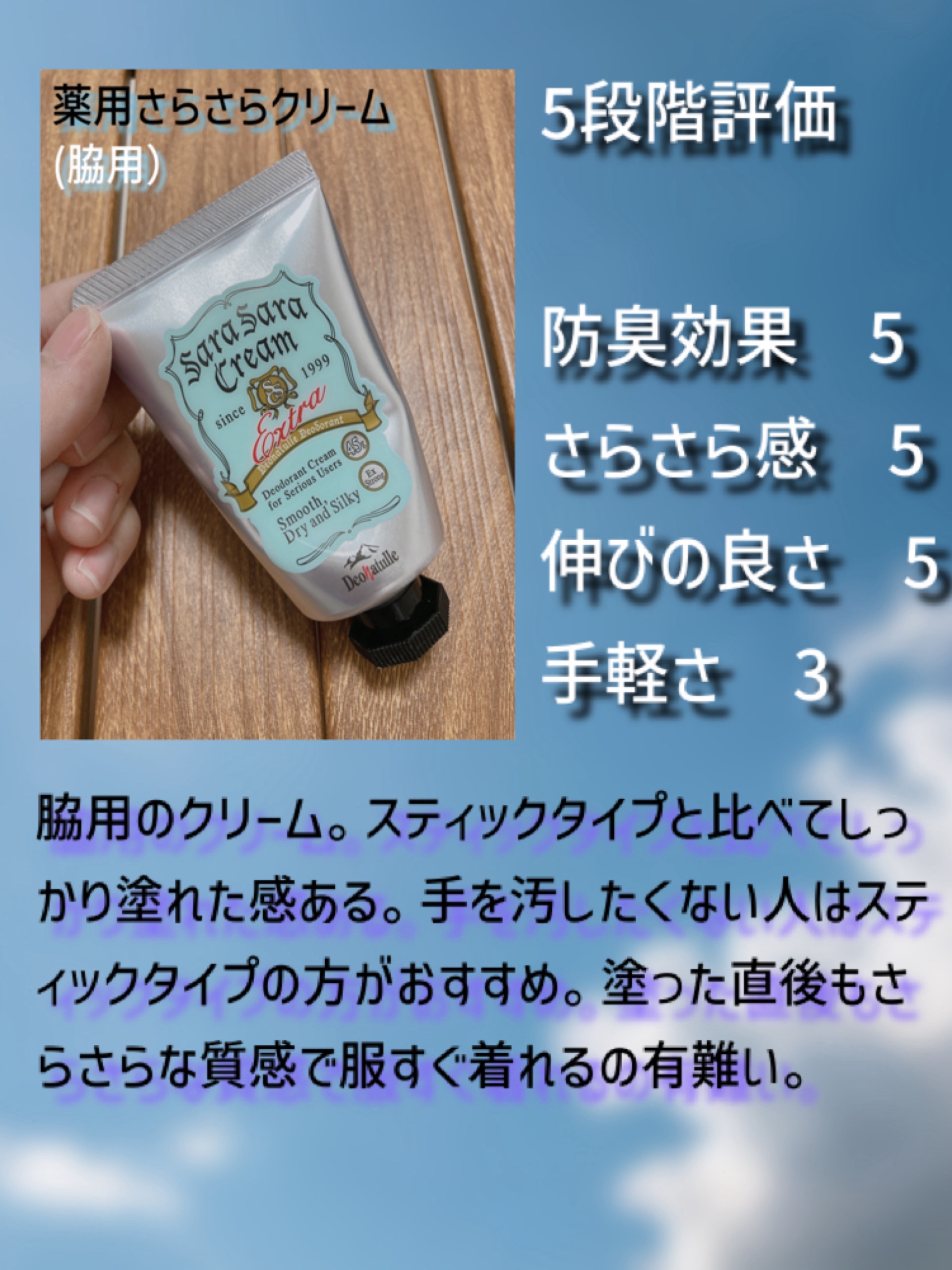 薬用さらさらデオドラントパウダー/デオナチュレ/デオドラント・制汗剤を使ったクチコミ（2枚目）