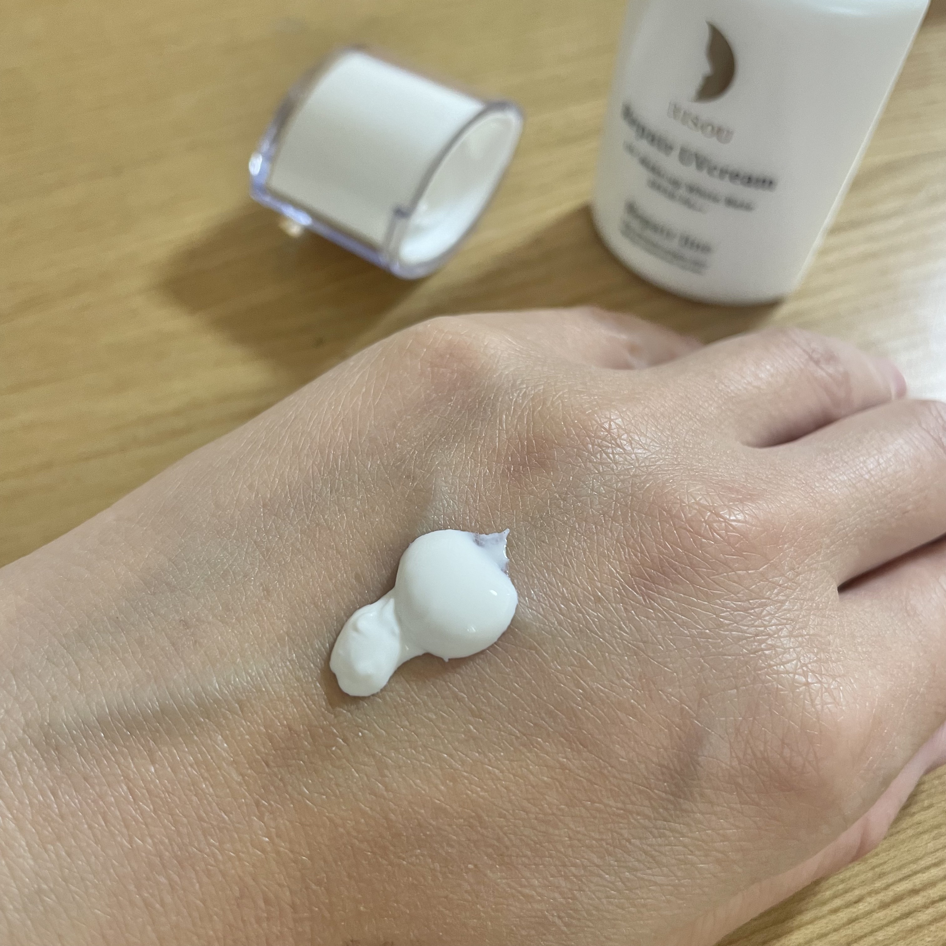 リペアUVクリーム/リソウコーポレーション/日焼け止めクリームを使ったクチコミ（2枚目）