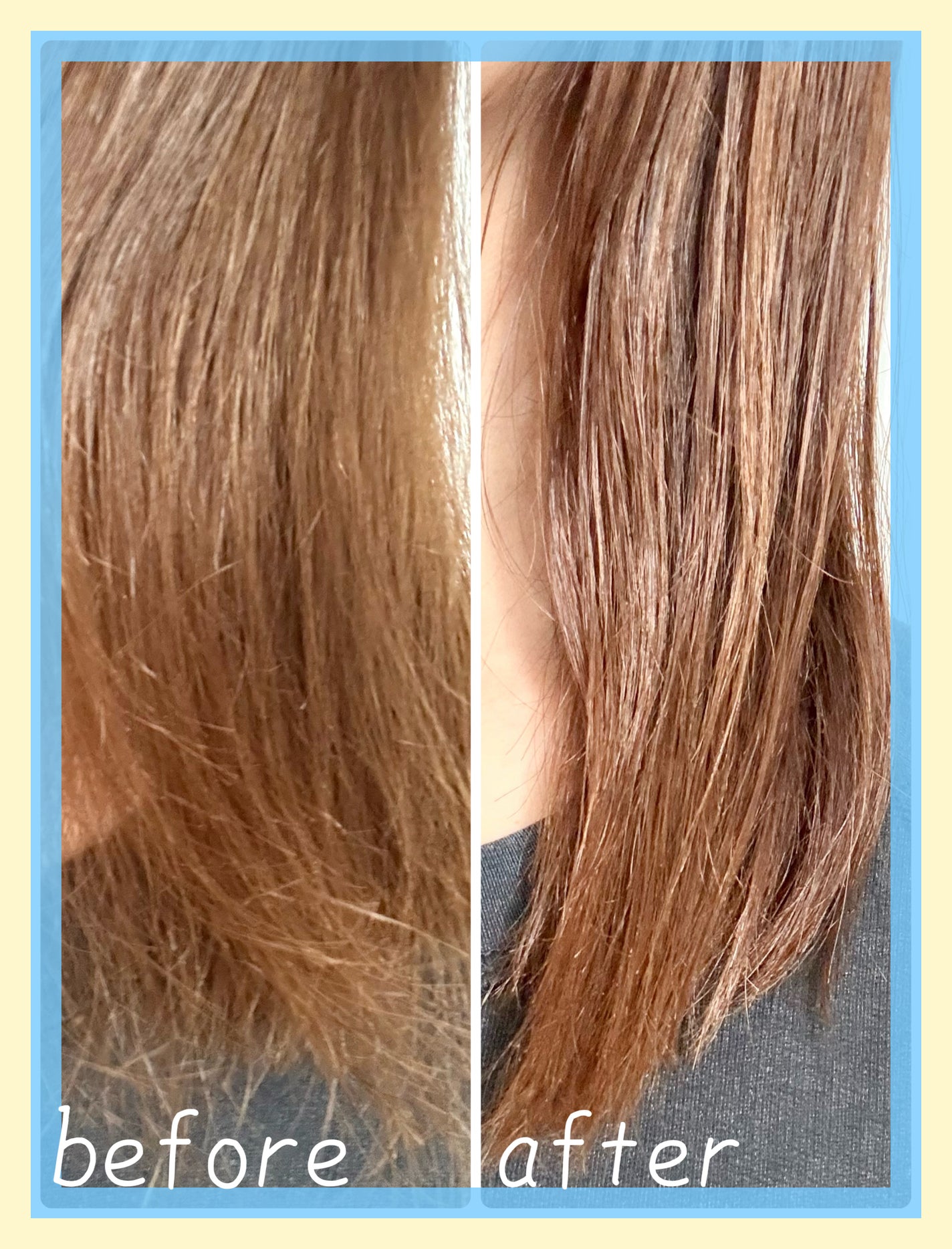 モロッカンビューティ ディープモイスト ハイブリッド ヘアミルク/モロッカンビューティ/ヘアミルクを使ったクチコミ(4枚目)