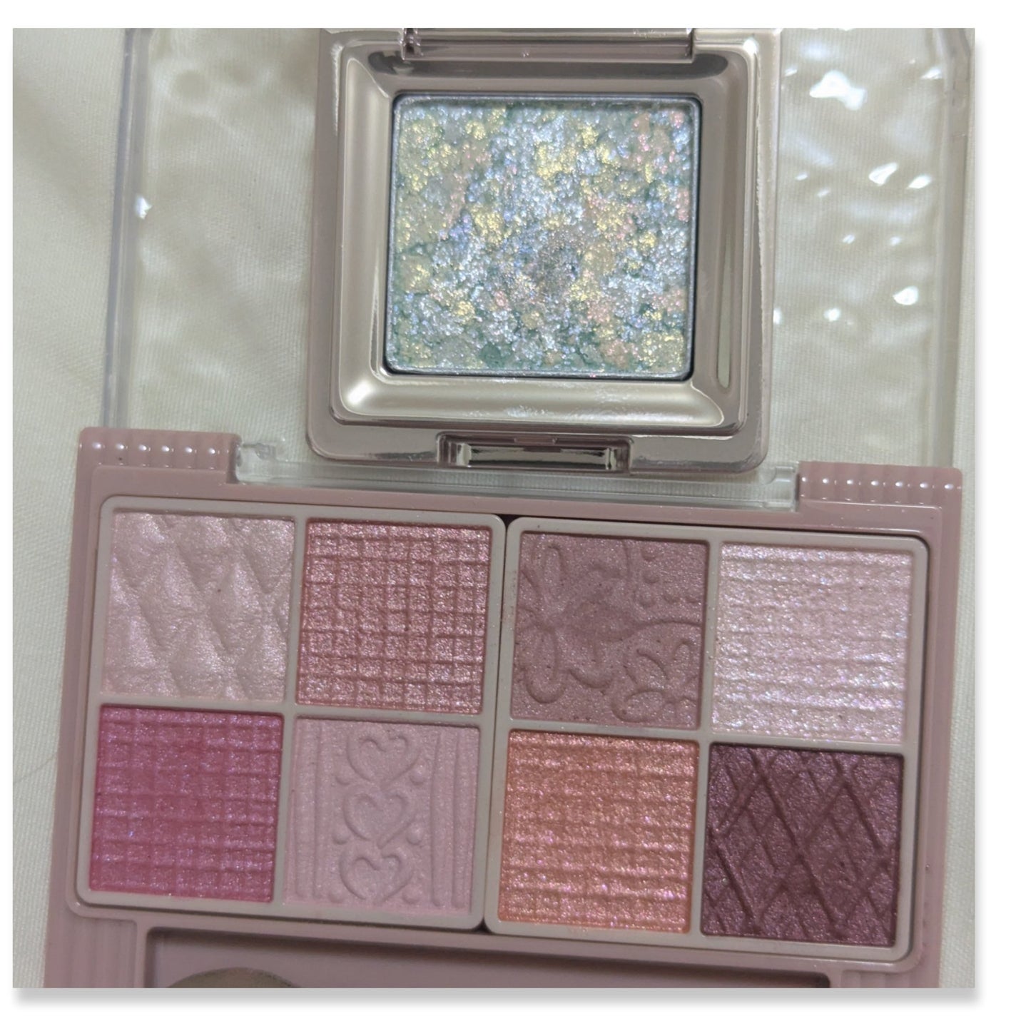 グリッタープリズム シャドウ/MISSHA/グリッターを使ったクチコミ(3枚目)