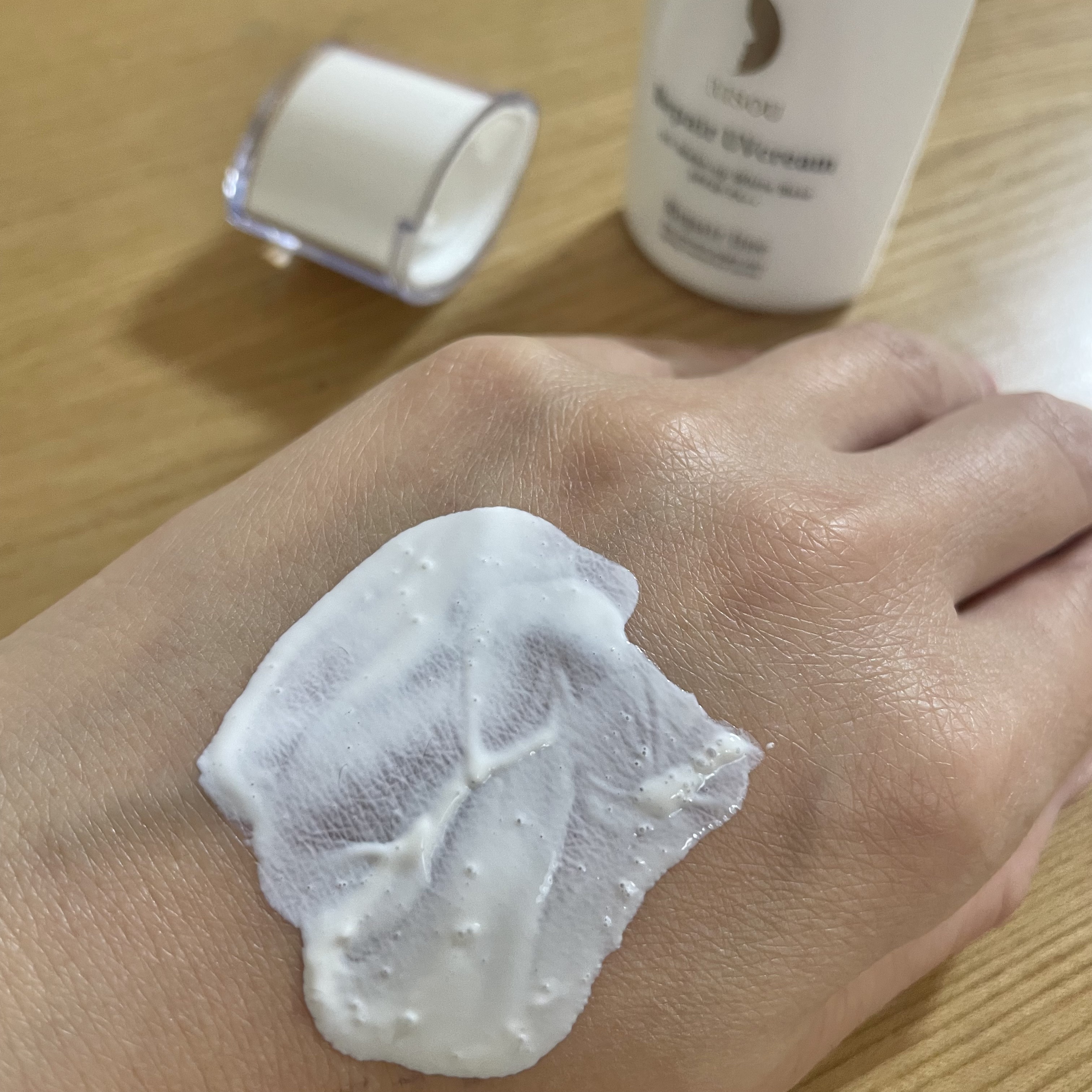 リペアUVクリーム/リソウコーポレーション/日焼け止めクリームを使ったクチコミ（3枚目）