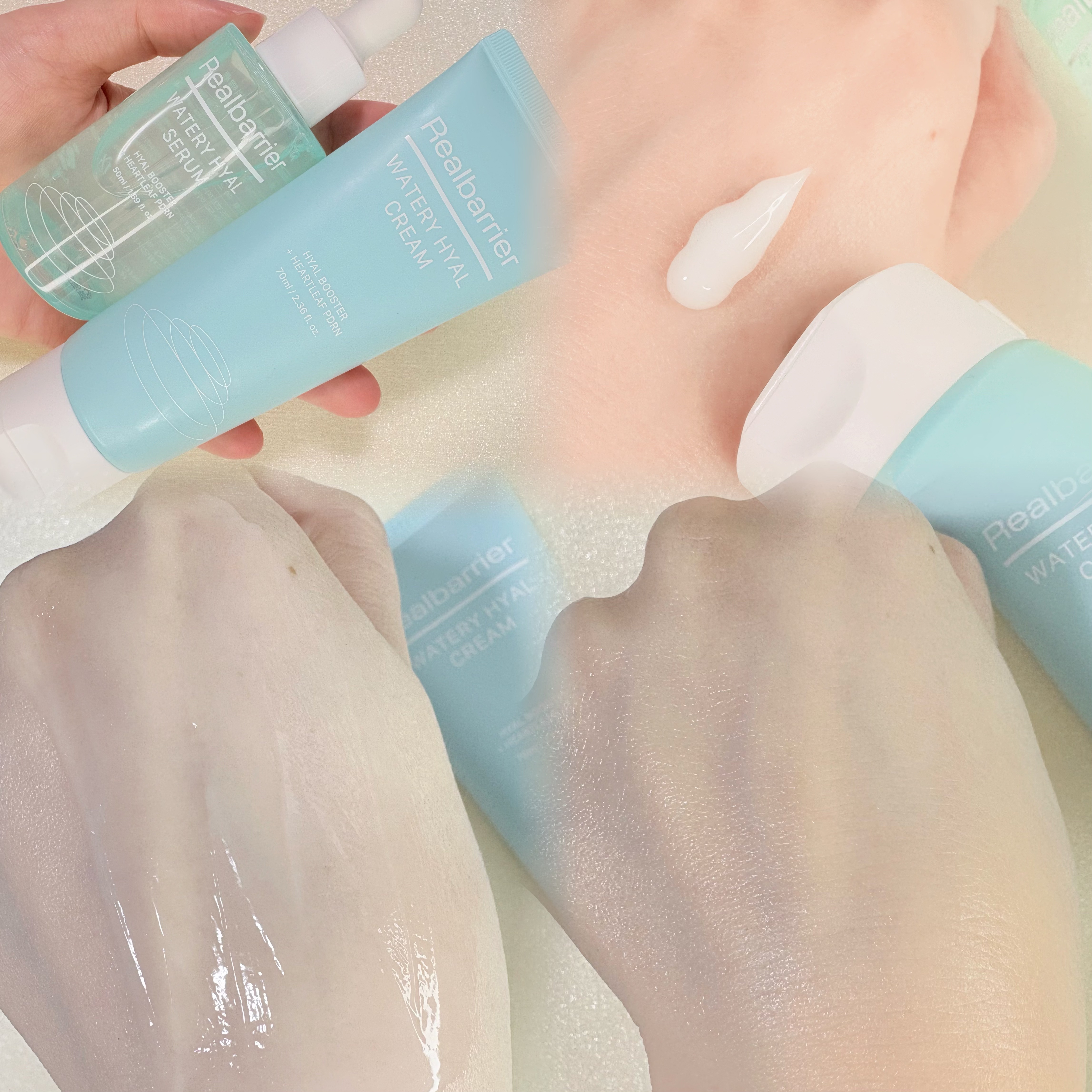 ウォータリー ヒアル クリーム/Real Barrier/フェイスクリームを使ったクチコミ（2枚目）