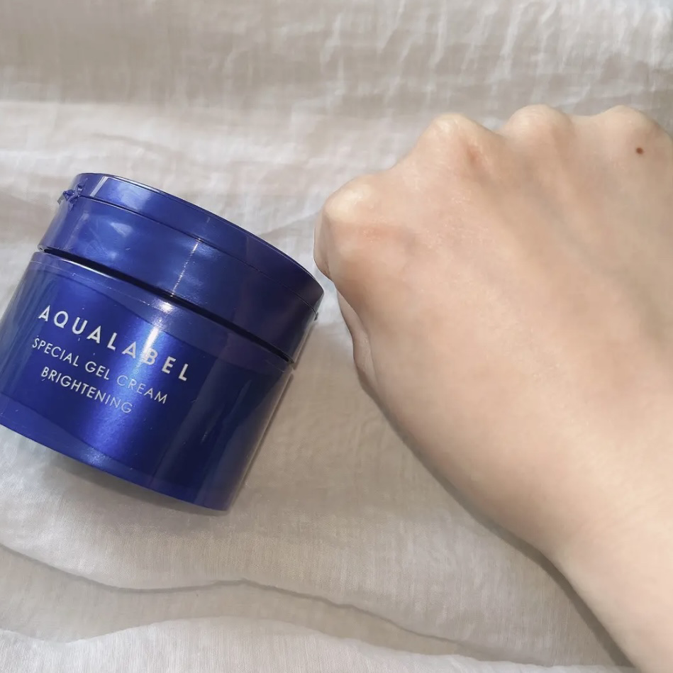 スペシャルジェルクリーム EX （ブライトニング） /アクアレーベル/オールインワン化粧品を使ったクチコミ（3枚目）