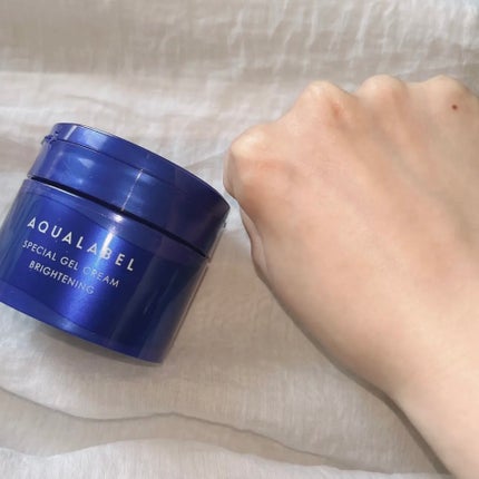 スペシャルジェルクリーム EX (ブライトニング) /アクアレーベル/オールインワン化粧品を使ったクチコミ(3枚目)