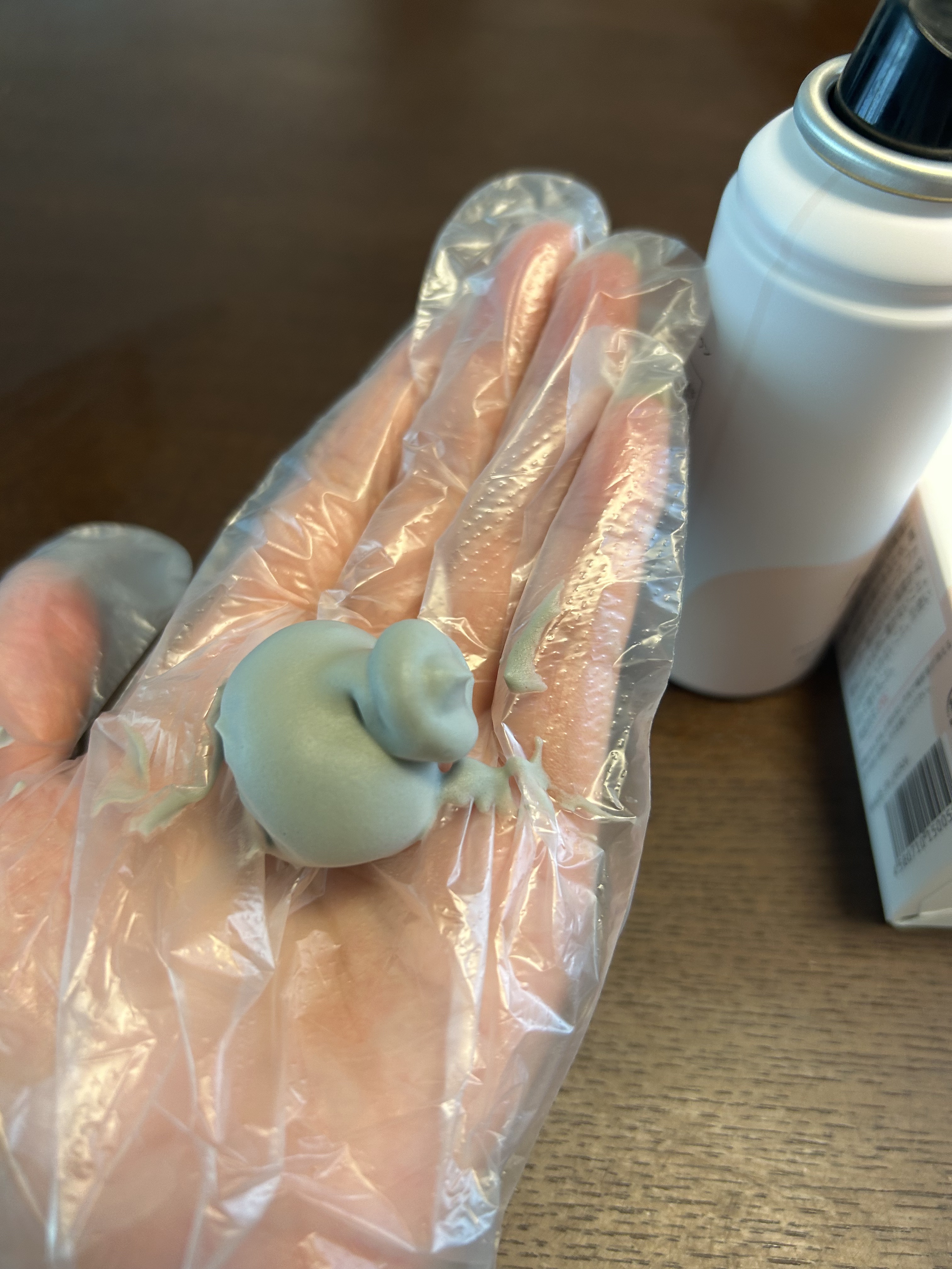 エアリー カラーリング フォーム ダークブラウン/b.ris/ヘアカラーを使ったクチコミ（2枚目）