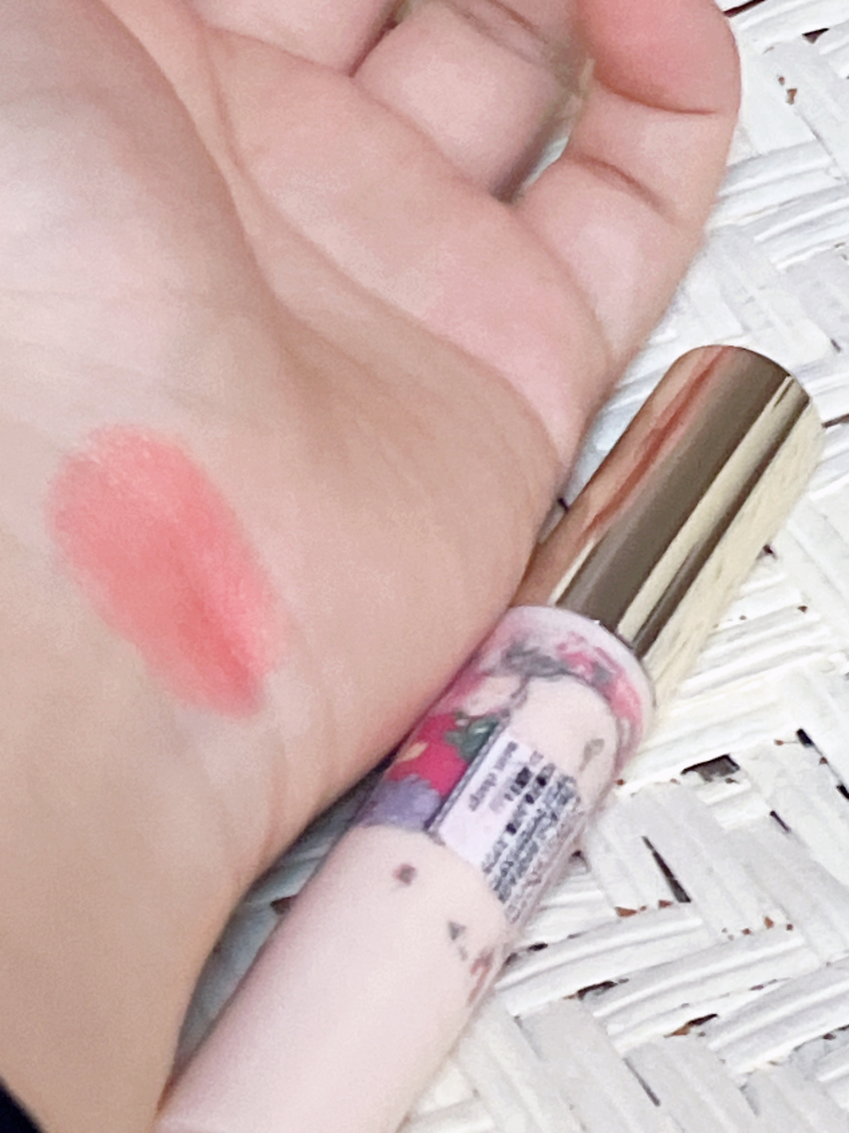 ステイオンバームルージュ 13 ミルキーアリッサム/キャンメイク/口紅を使ったクチコミ（1枚目）