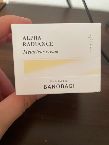 アルファラディアンスメラクリア クリーム/BANOBAGI/フェイスクリームを使ったクチコミ(1枚目)