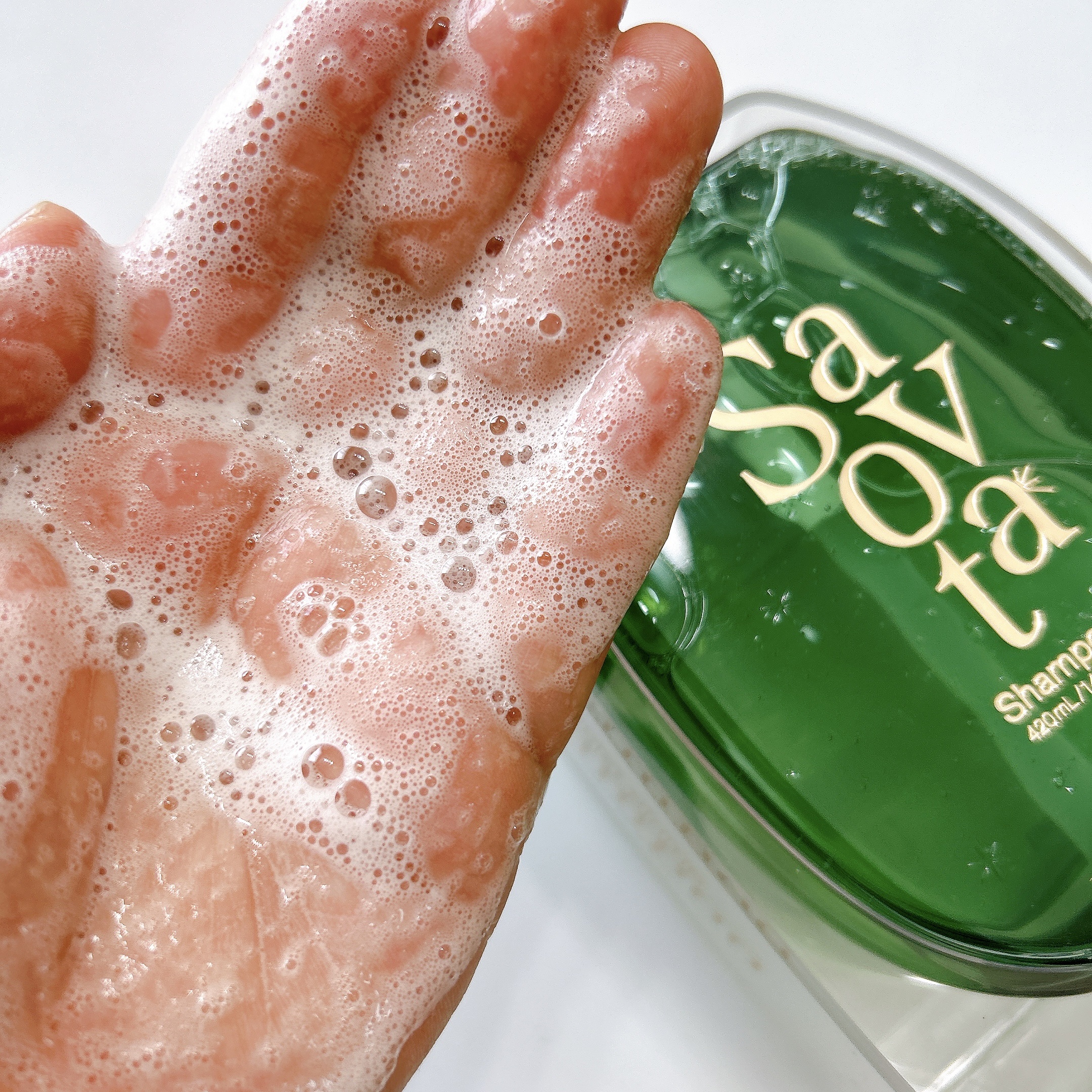 サボンドサボタ　モイストプランプシャンプー/ヘアトリートメント/Savon du Savota/シャンプー・コンディショナーを使ったクチコミ（3枚目）