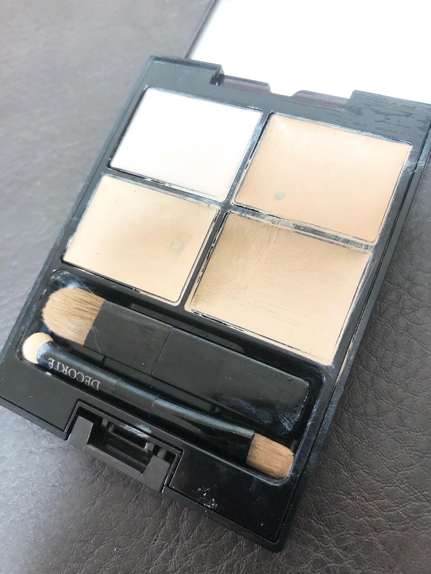 トーンパーフェクティング パレット/DECORTÉ/パレットコンシーラーを使ったクチコミ（2枚目）