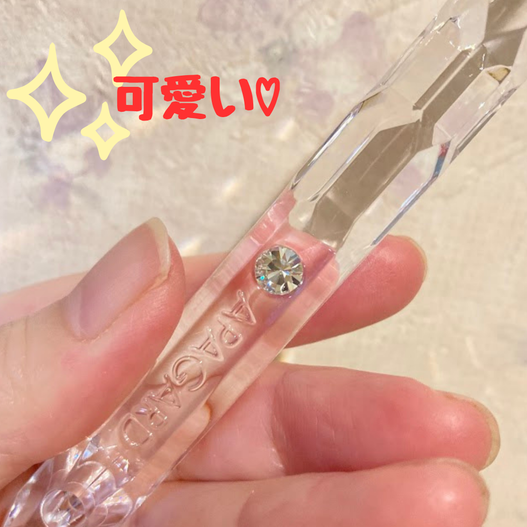 アパガードクリスタル歯ブラシ/アパガード/歯ブラシを使ったクチコミ（2枚目）