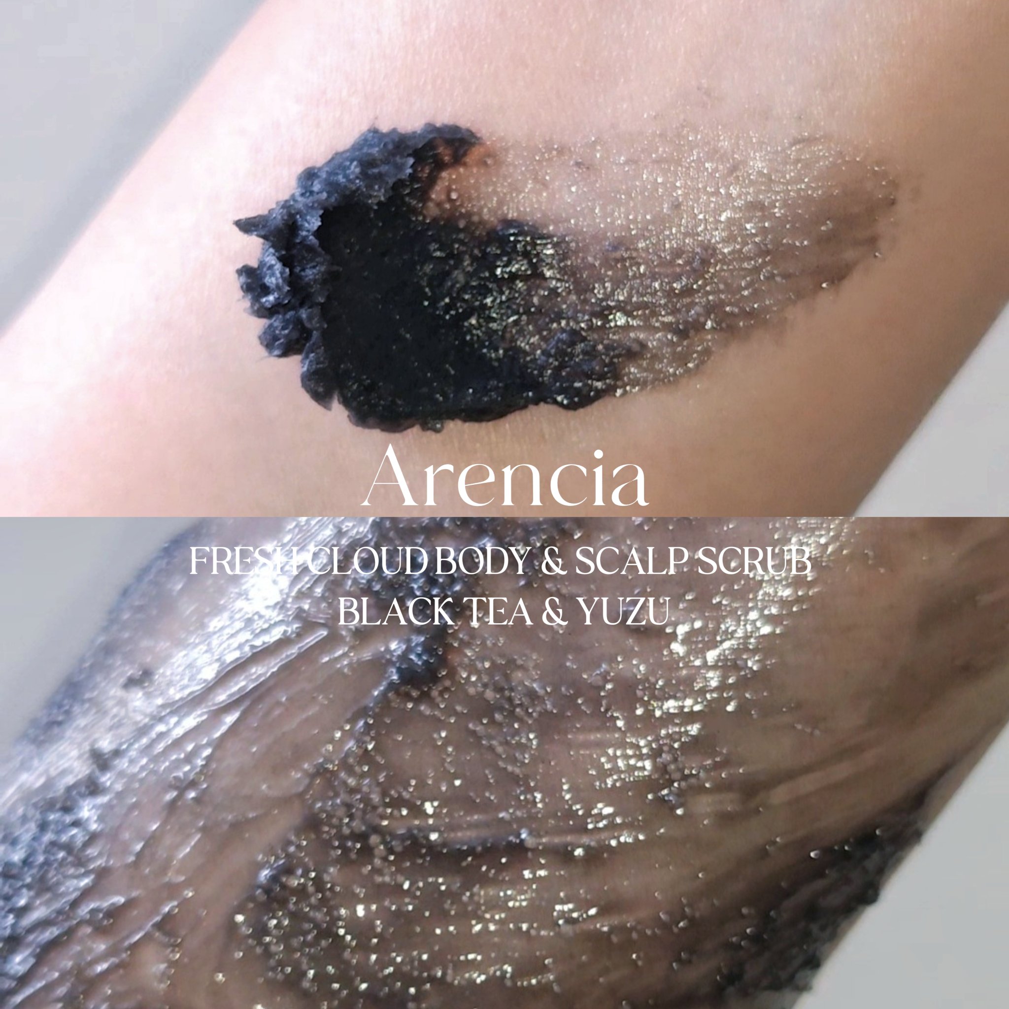 フレッシュクラウドスクラブ　ブラックティー＆ユズ/アレンシア/スクラブ・ゴマージュを使ったクチコミ（1枚目）