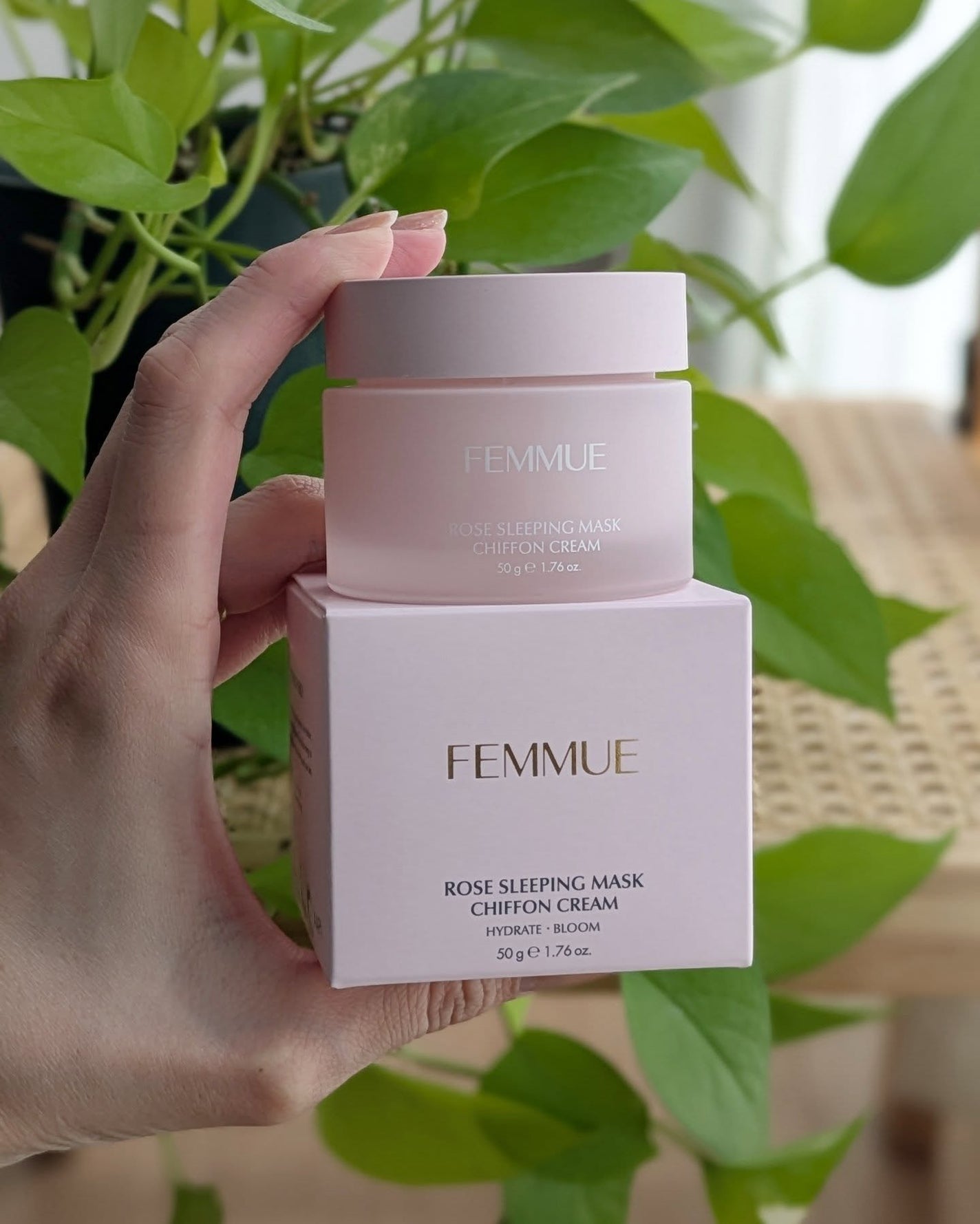 ローズウォーター スリーピングマスク/FEMMUE/フェイスクリームを使ったクチコミ(1枚目)