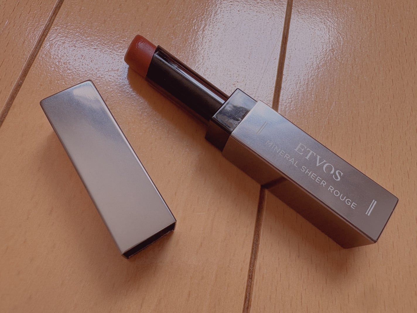 ミネラルシアールージュⅡ/エトヴォス/口紅を使ったクチコミ(1枚目)