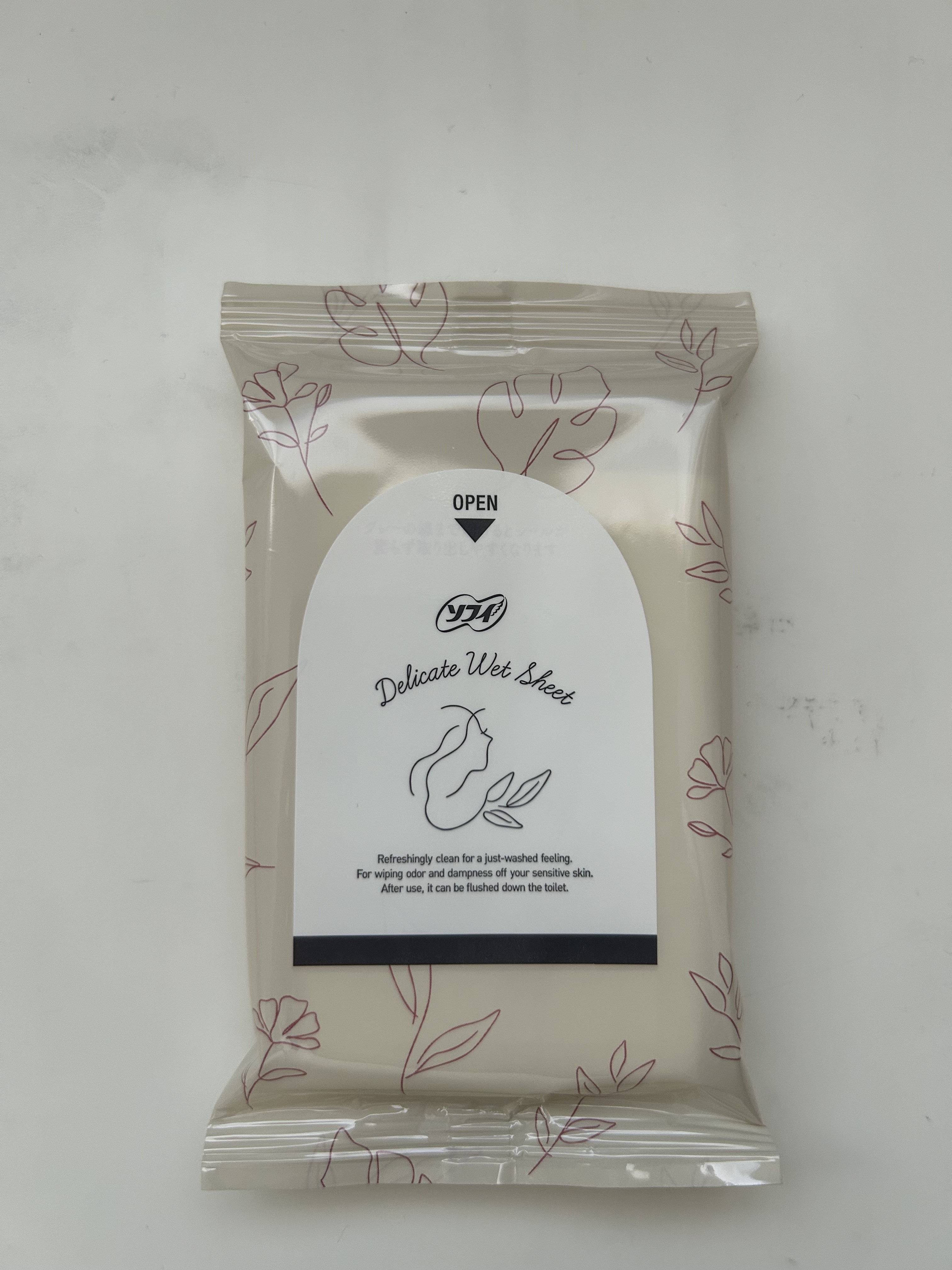 ソフィ デリケートウェットシート フレッシュフローラルの香り/ソフィ/デリケートゾーンケアを使ったクチコミ（2枚目）