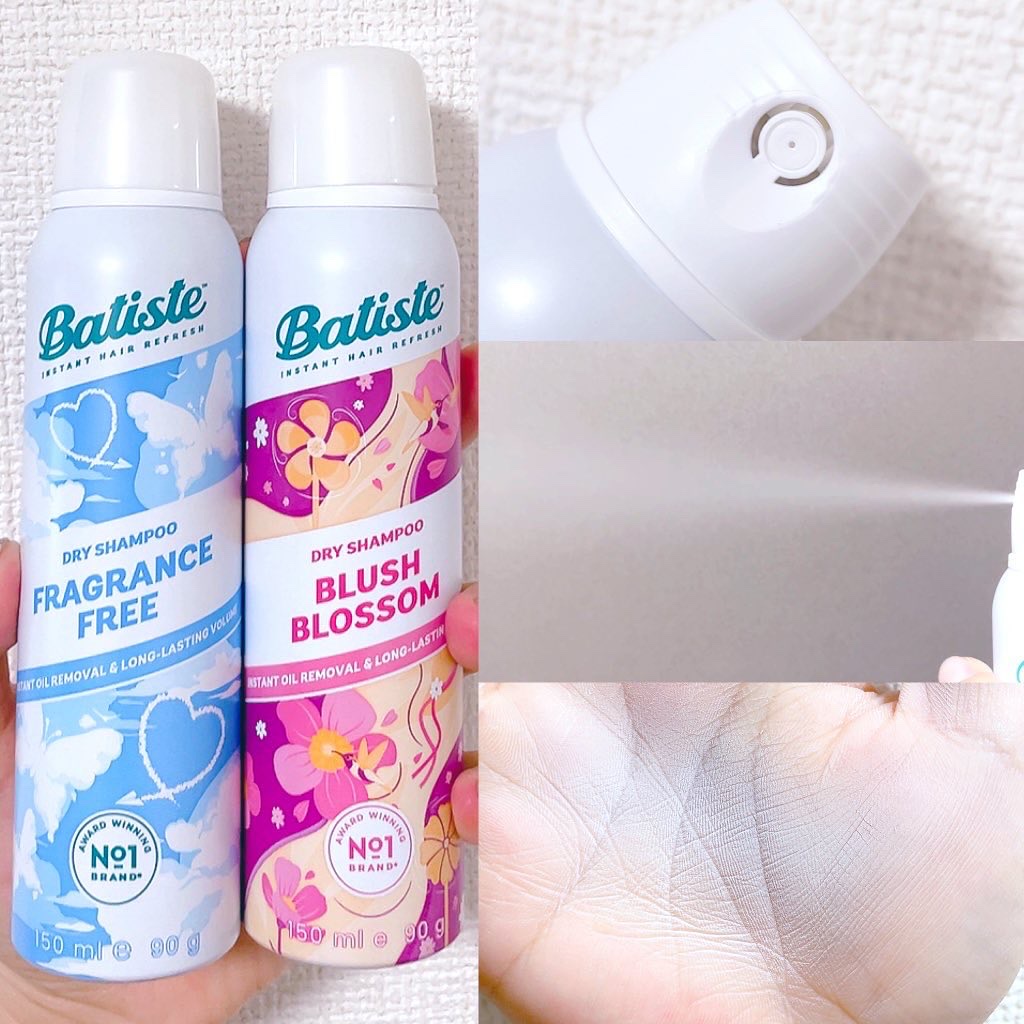 バティスト ドライシャンプー ブラッシュブロッサム/バティスト/ドライシャンプーを使ったクチコミ（2枚目）