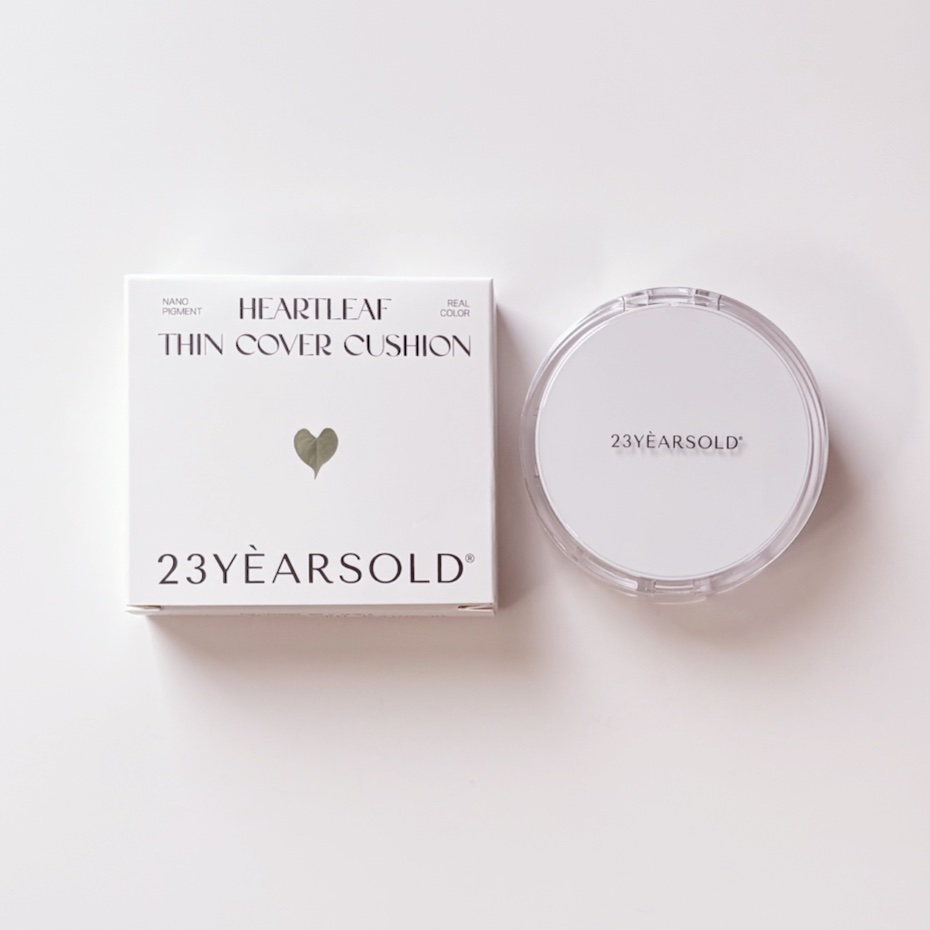 ハートリーフシーンカバークッション/23years old/クッションファンデーションを使ったクチコミ（1枚目）