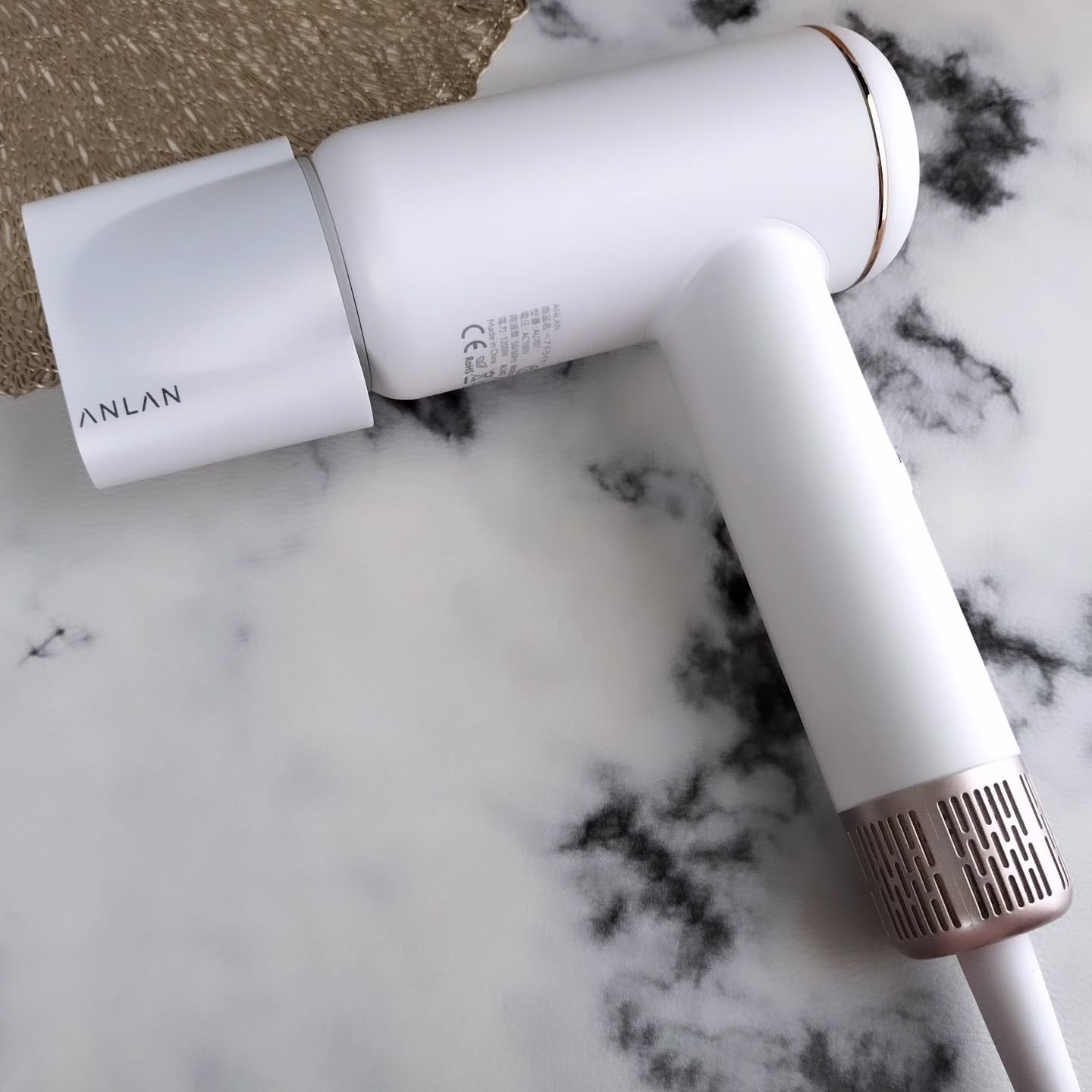 ダブルケアドライヤーse/ANLAN/ドライヤーを使ったクチコミ（3枚目）